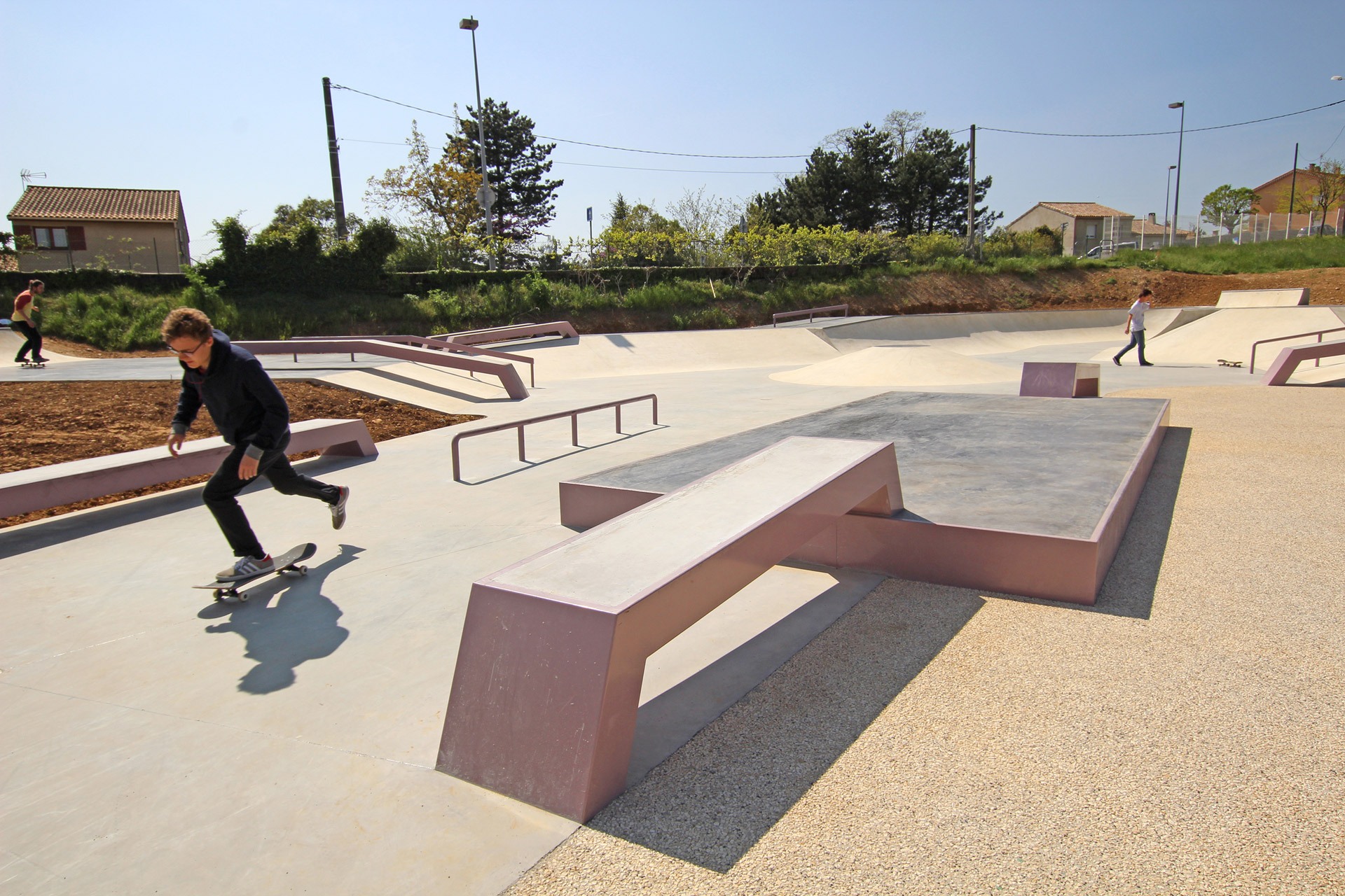 MJC Skatepark Saint Marcel lès Valence Skate Spot 3/5
