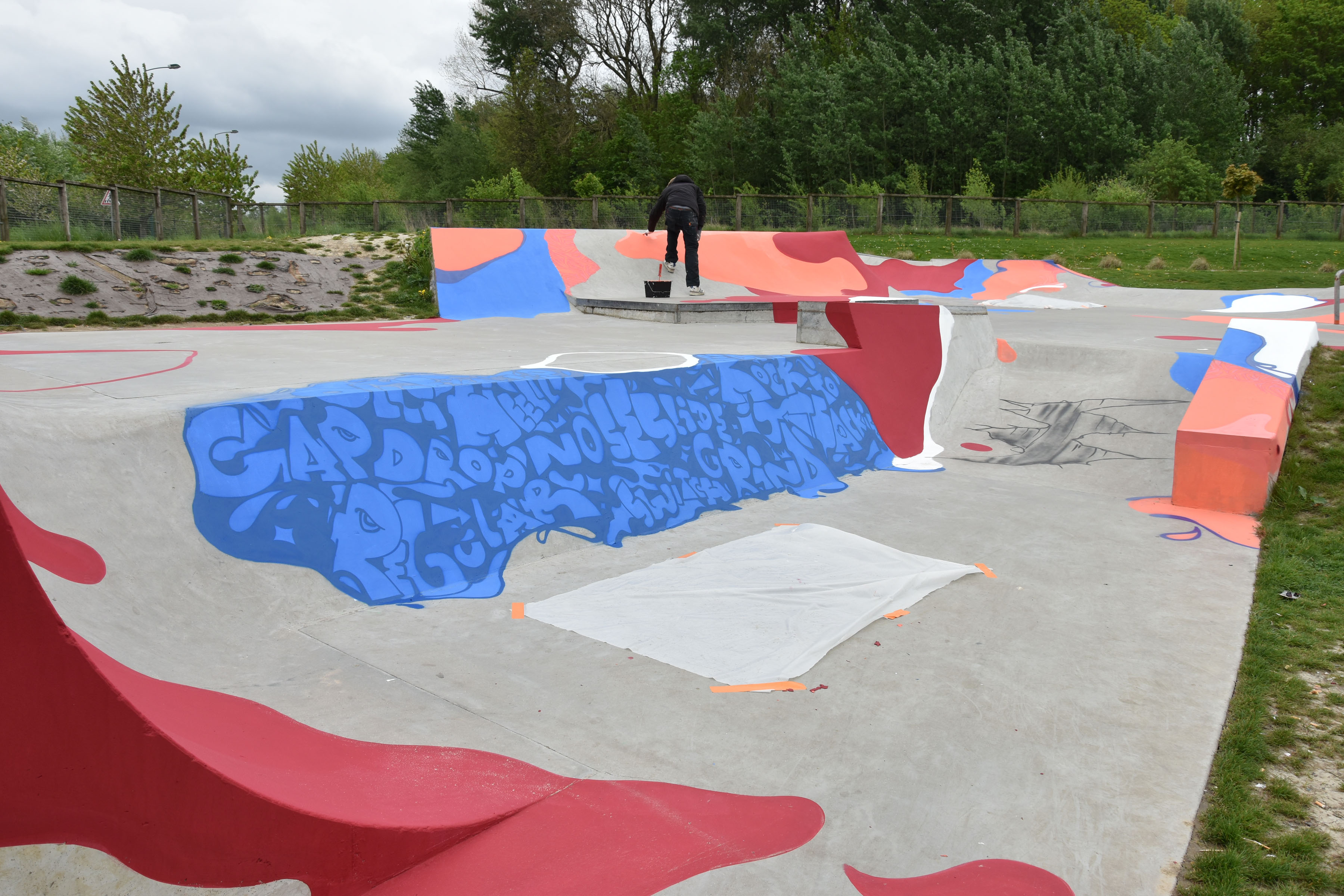 Le bois Leurent Skatepark Roncq Skate Spot 3/5