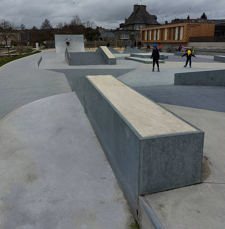 Forum Skatepark Fougères Skate Spot 3/5