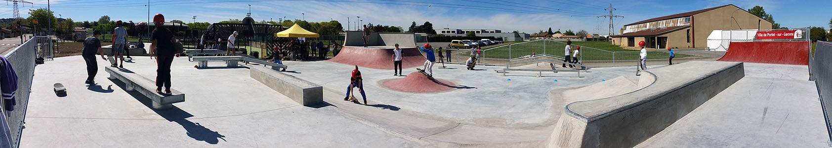 Gymnase Jules Vallès Skatepark Portet-sur-Garonne Skate Spot 3/5