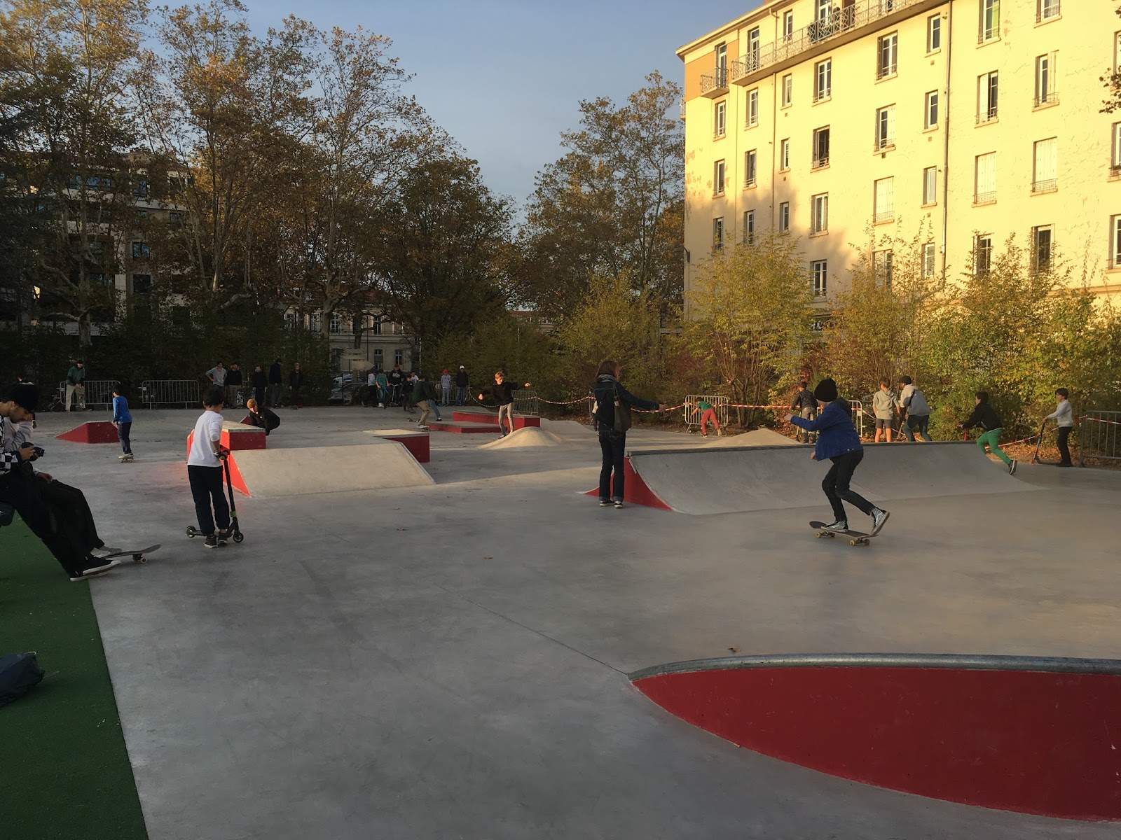 Croix Rousse Skatepark Lyon Skate Spot 4/5