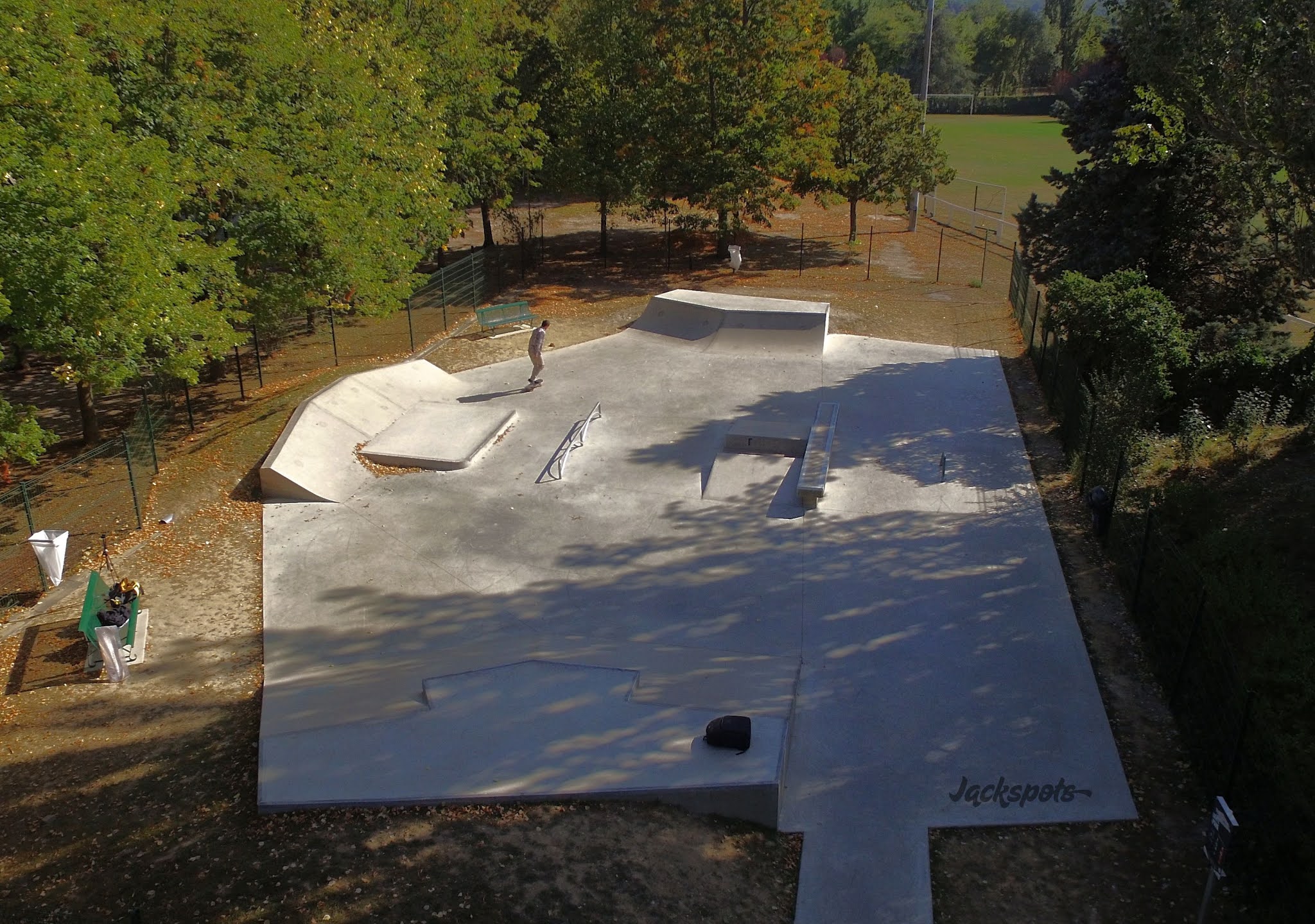 Île des İmpressionnistes Skatepark Chatou Skate Spot 3/5