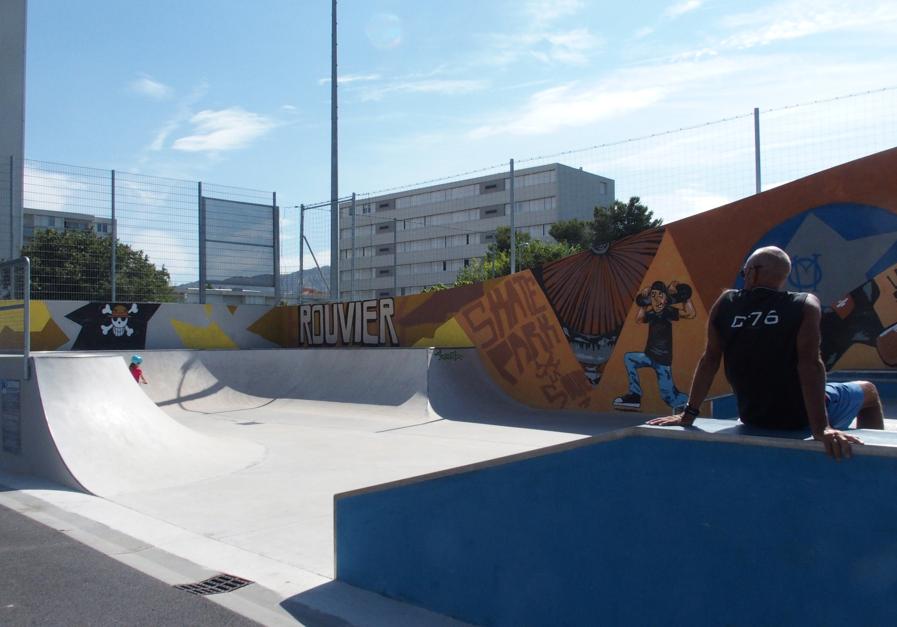 Stade Rouvier Skatepark Marseille Skate Spot 3/5
