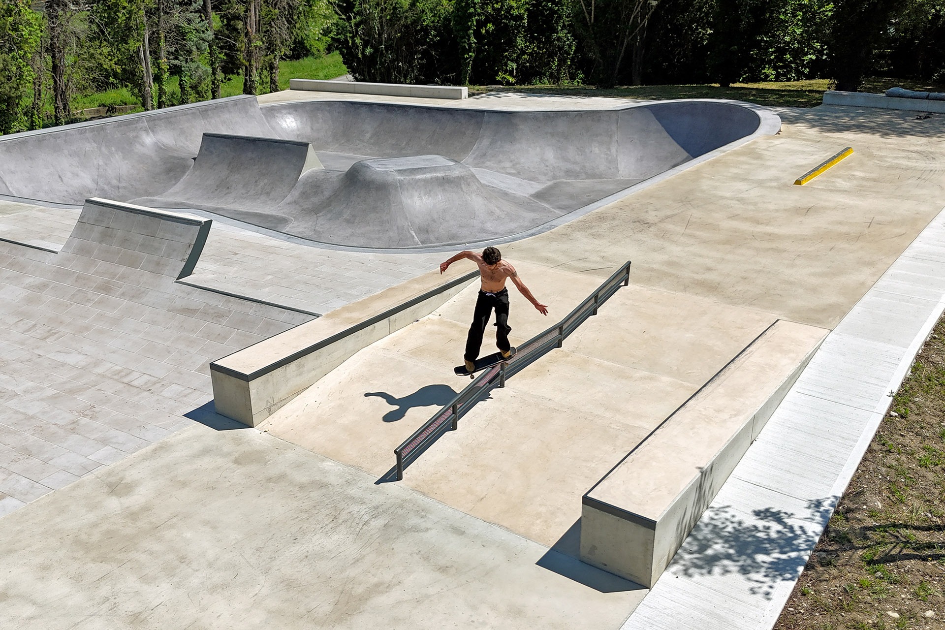 Les Arènes Skatepark Noves Skate Spot 4/5