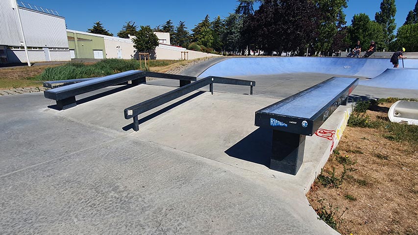 Les Salines Skatepark La Baule Escoublac Skate Spot 4/5