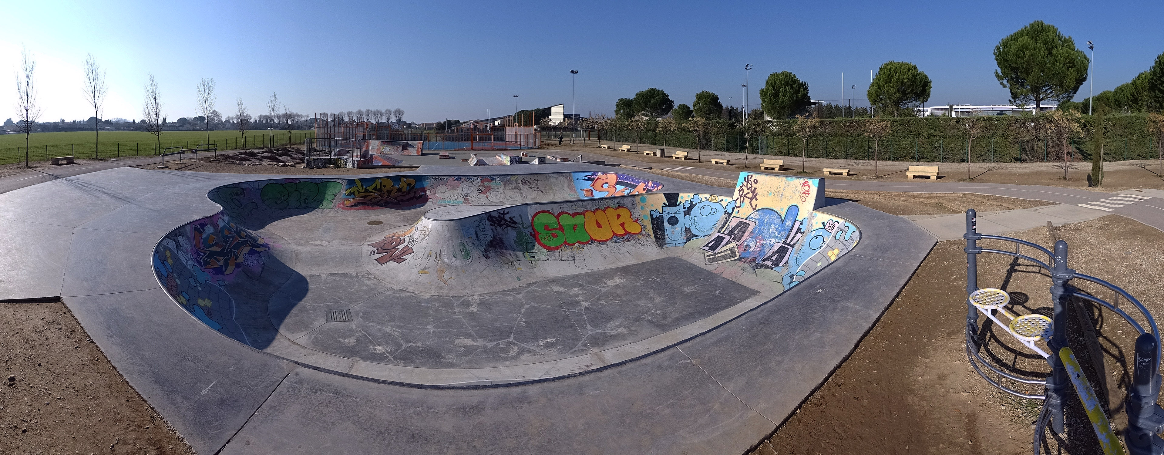 Ambrussum Skatepark Lunel Skate Spot 4/5
