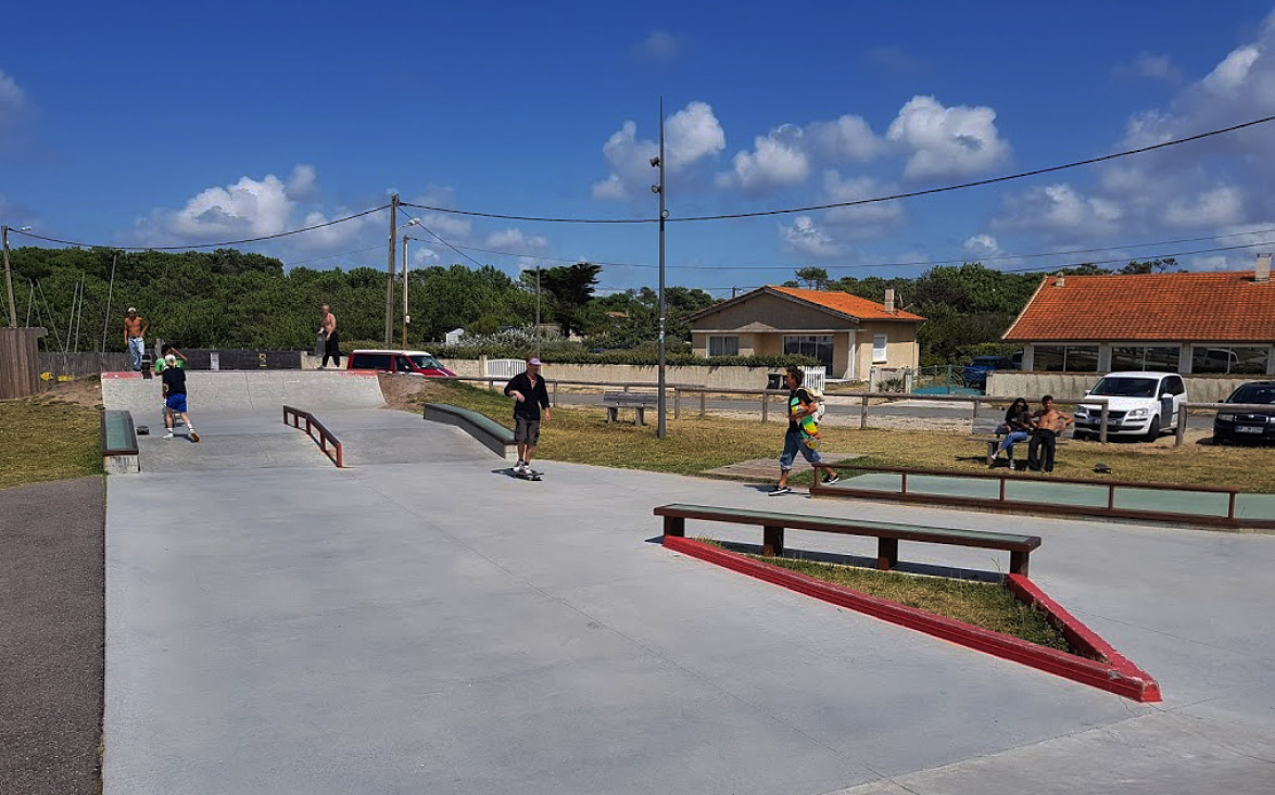Monta Skatepark Montalivet Skate Spot 4/5