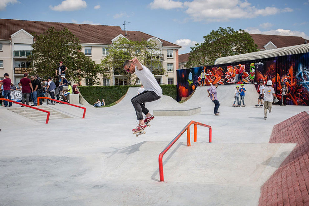 St Christophe Skatepark Cergy Skate Spot 5/5