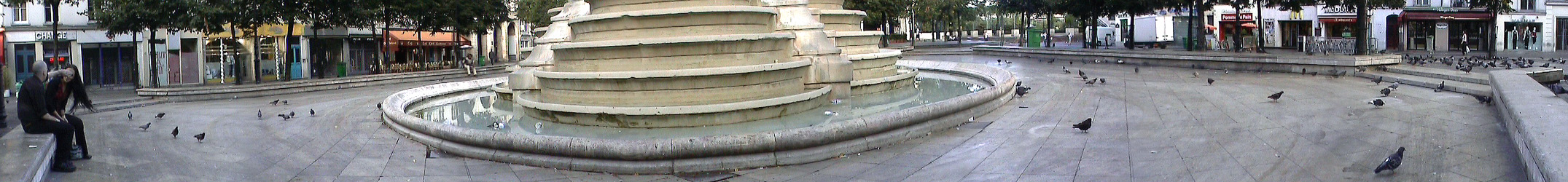 Châtelet Fontaine Art Paris Skate Spot 4/5
