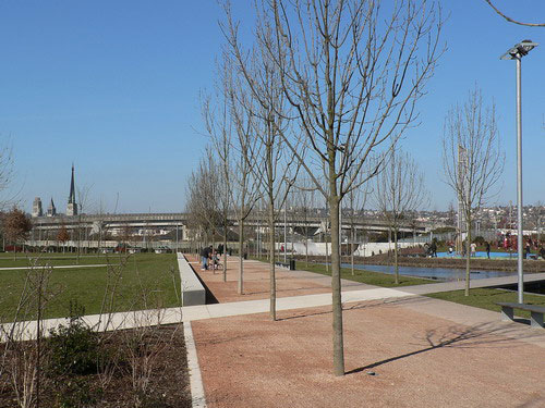 Parc de Grammont Spot Street Rouen Skate Spot 2/5