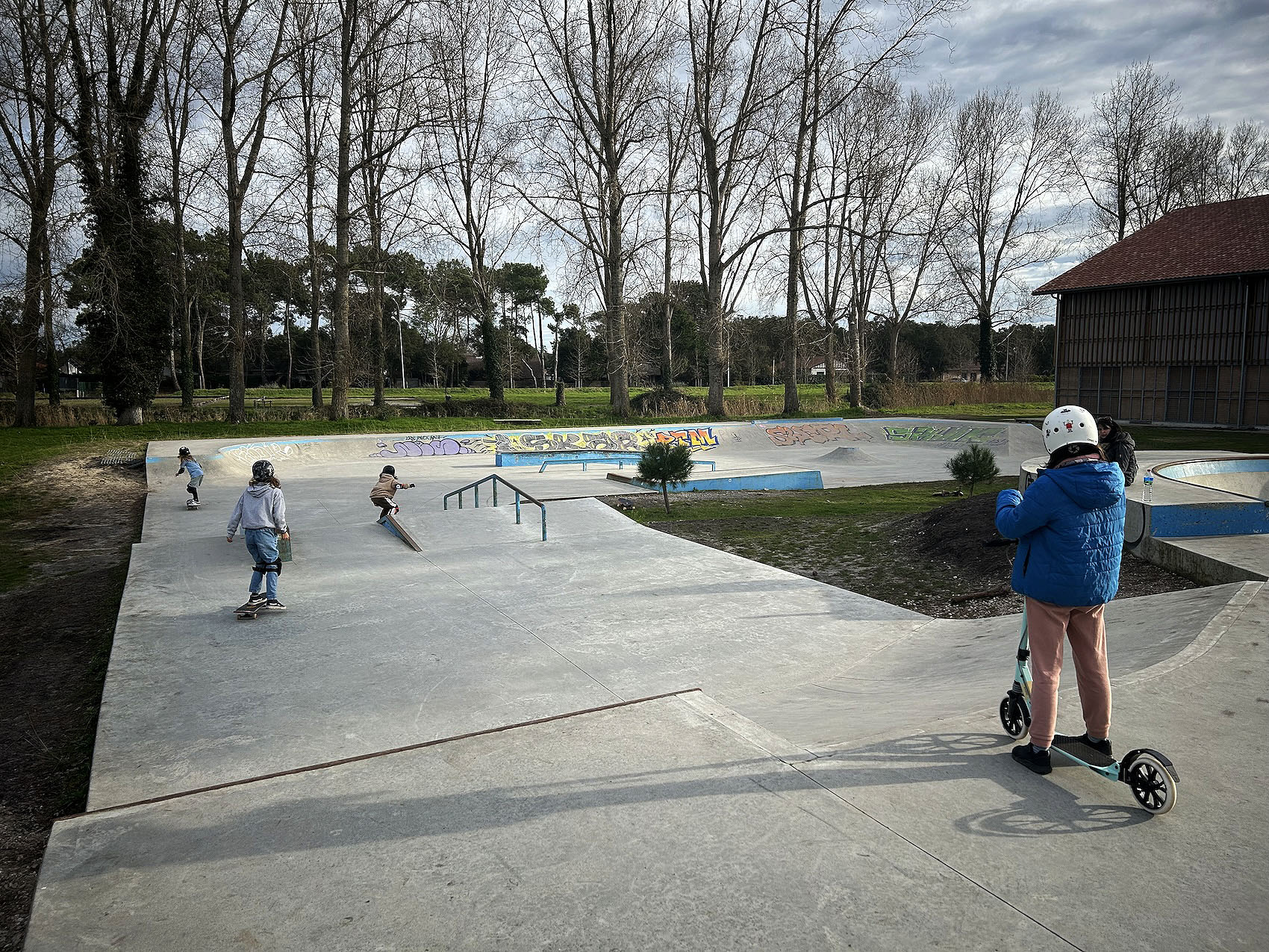 Plaine des Sports Skatepark Vieux Boucau les Bains Skate Spot 4/5