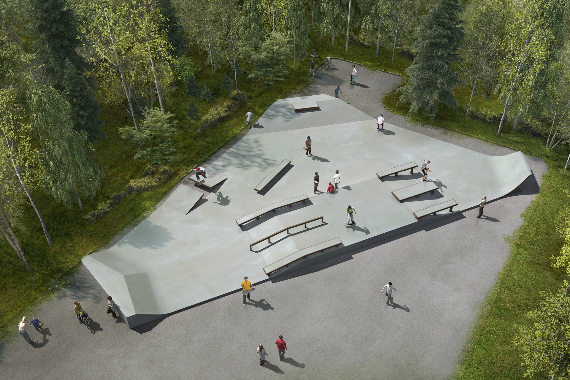 Le Chambon Skatepark Le Chambon sur Lignon Skate Spot 3/5