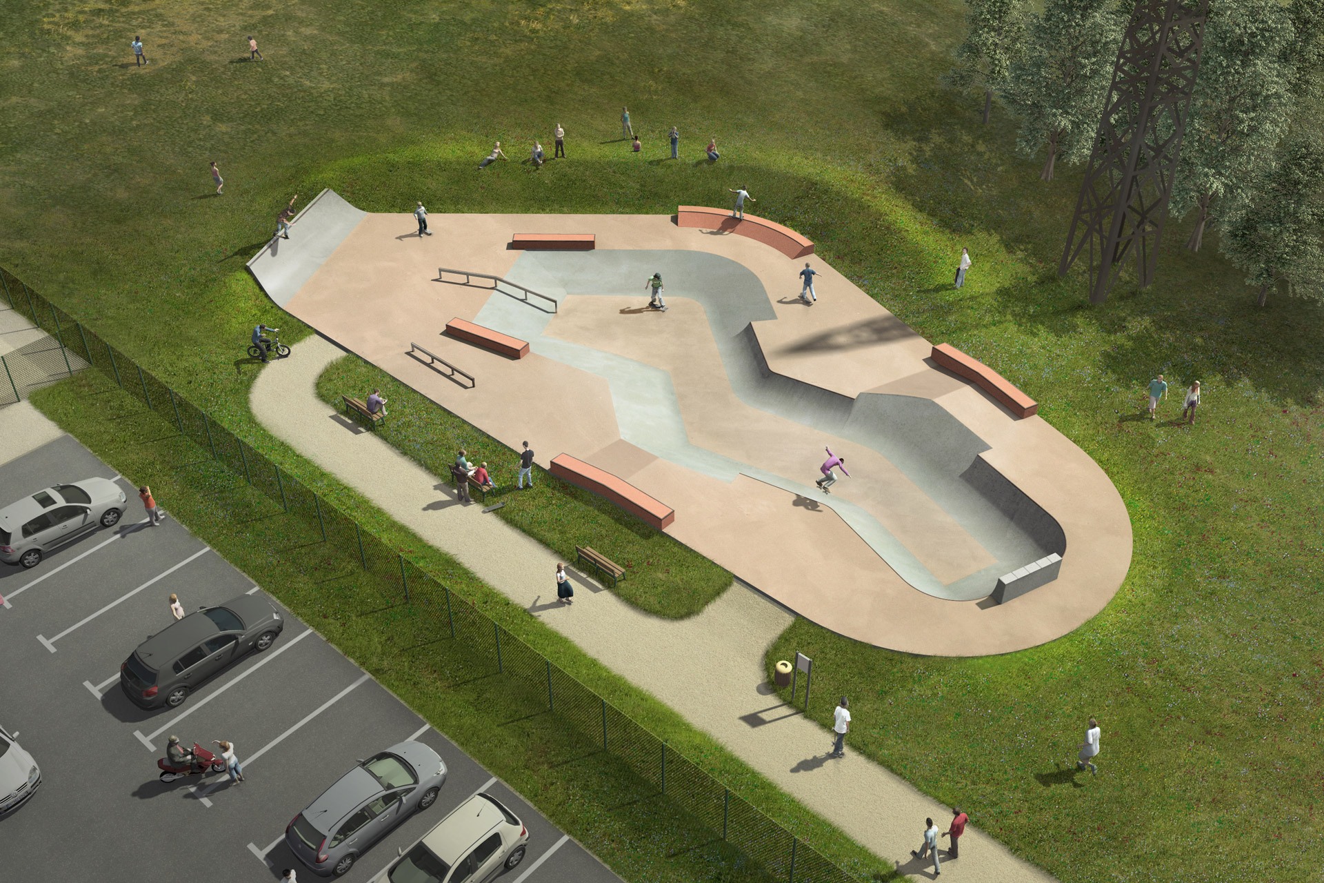 Herblay Skatepark Herblay sur Seine Skate Spot 3/5