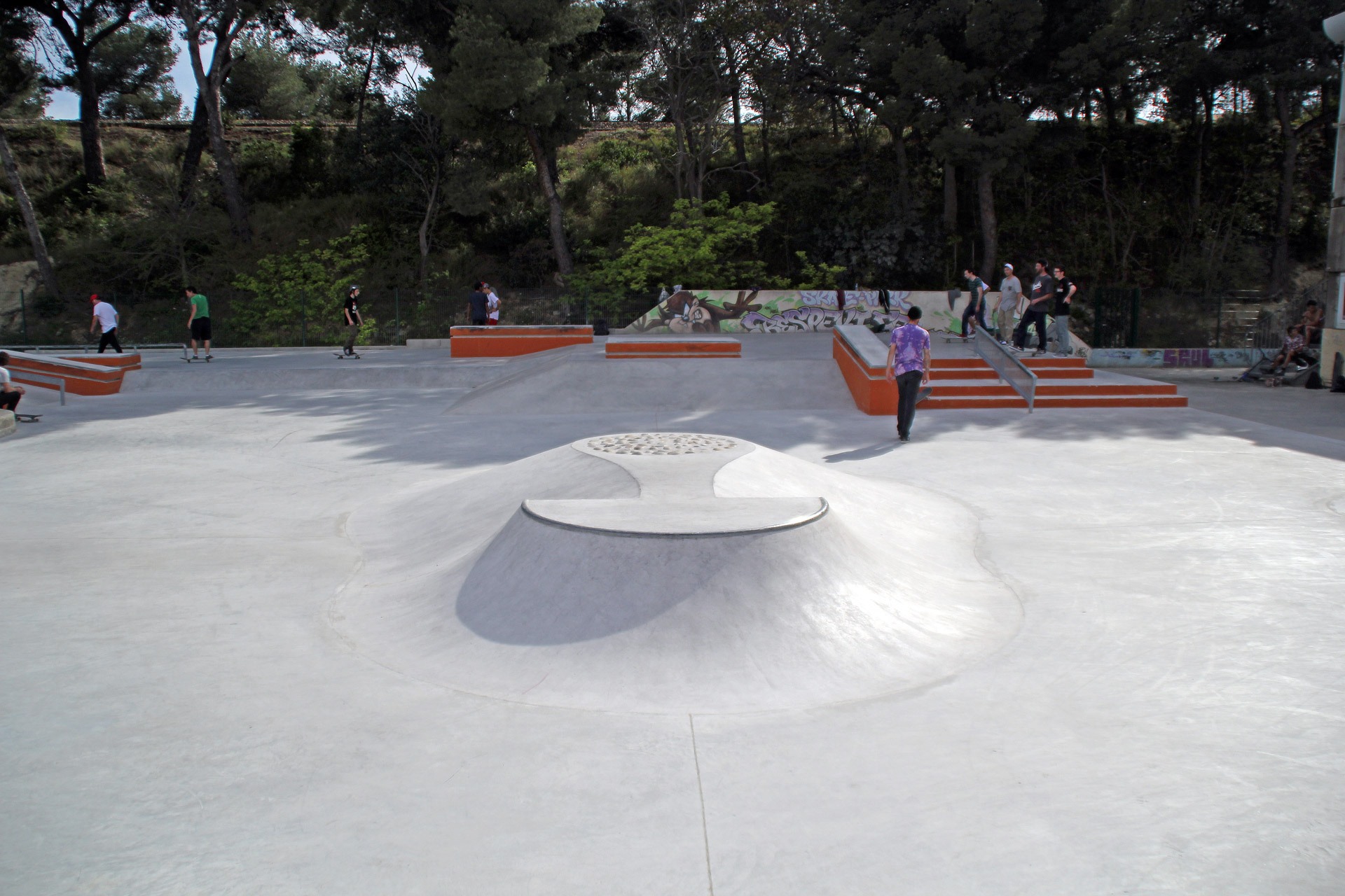Gymnase Calmat Skatepark Sausset les Pins Skate Spot 3/5