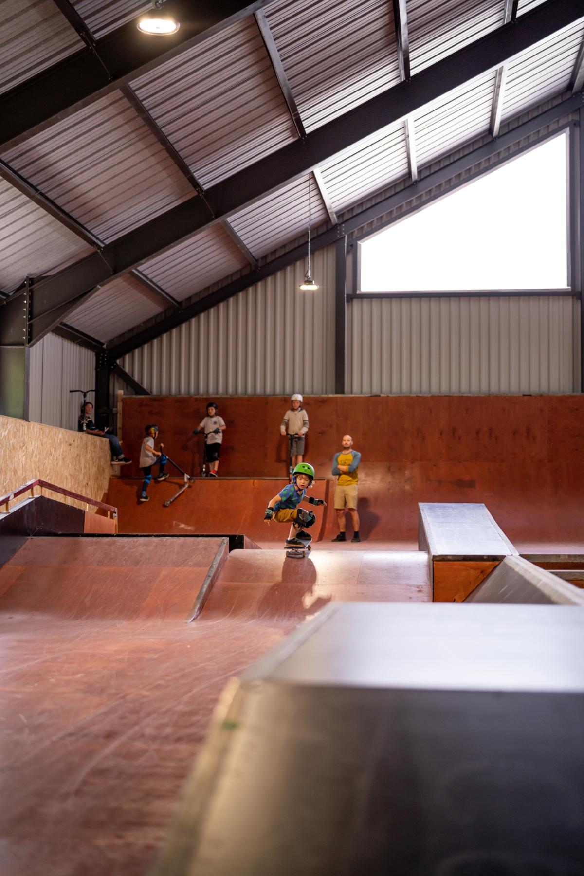 Hangar Zero Indoor Briançon Skate Spot 4/5