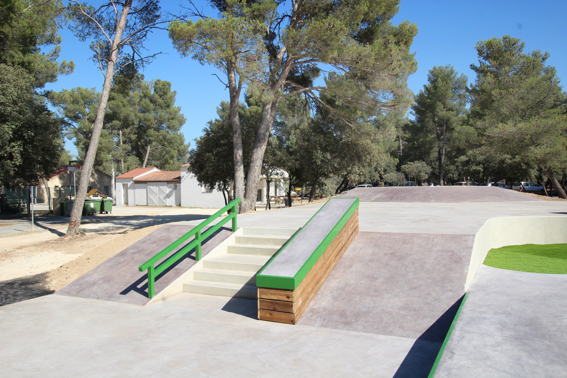 Complexe Sportif Martin Skatepark Cabriès Skate Spot 4/5