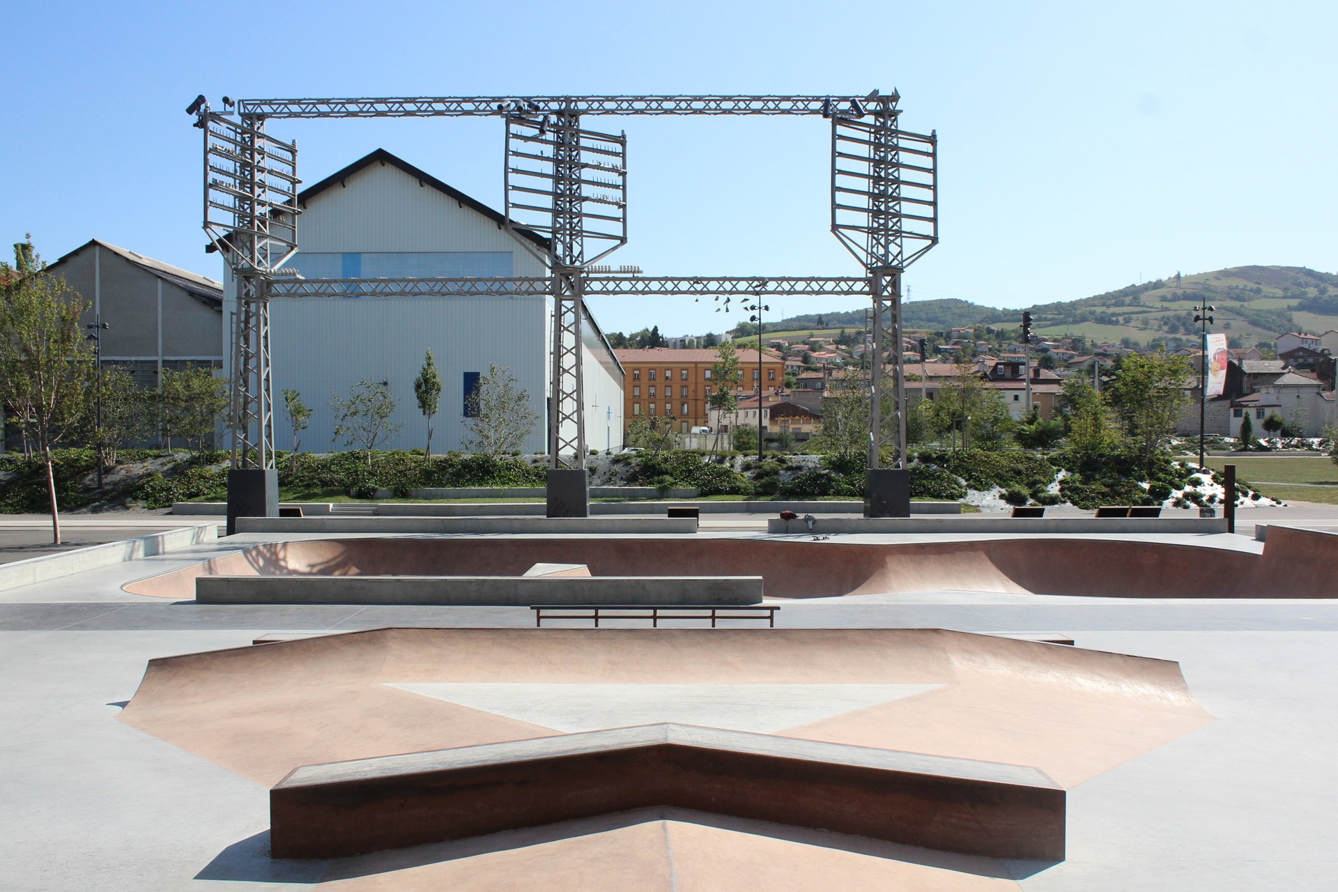 Novaciéries Skatepark Saint Chamond Skate Spot 4/5