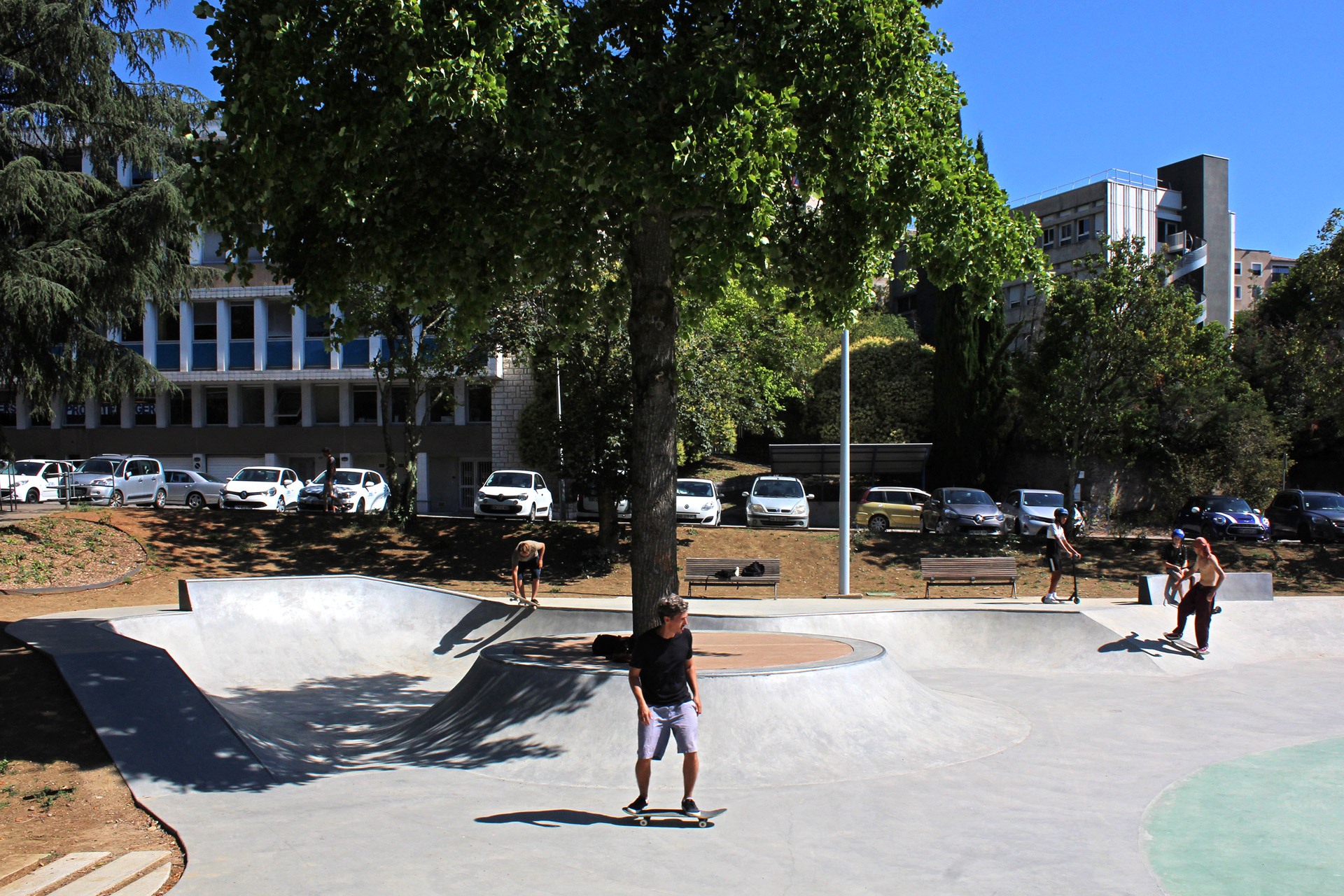 Europe Unie Skatepark Privas Skate Spot 4/5