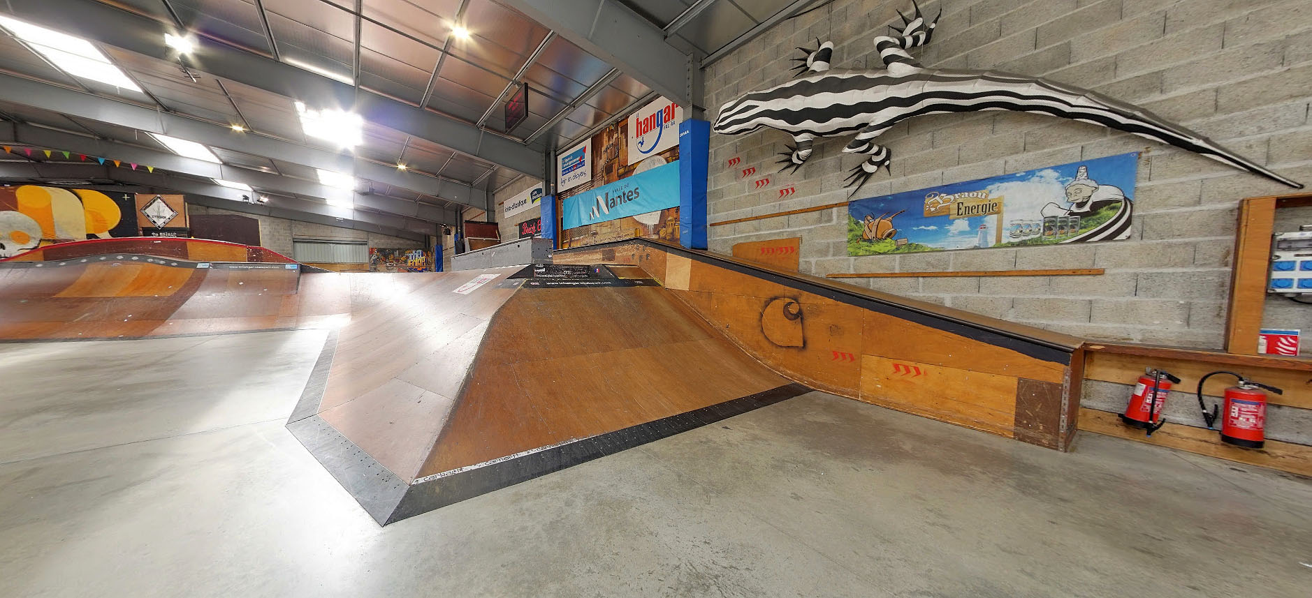 Le Hangar Indoor Nantes Skate Spot 5/5