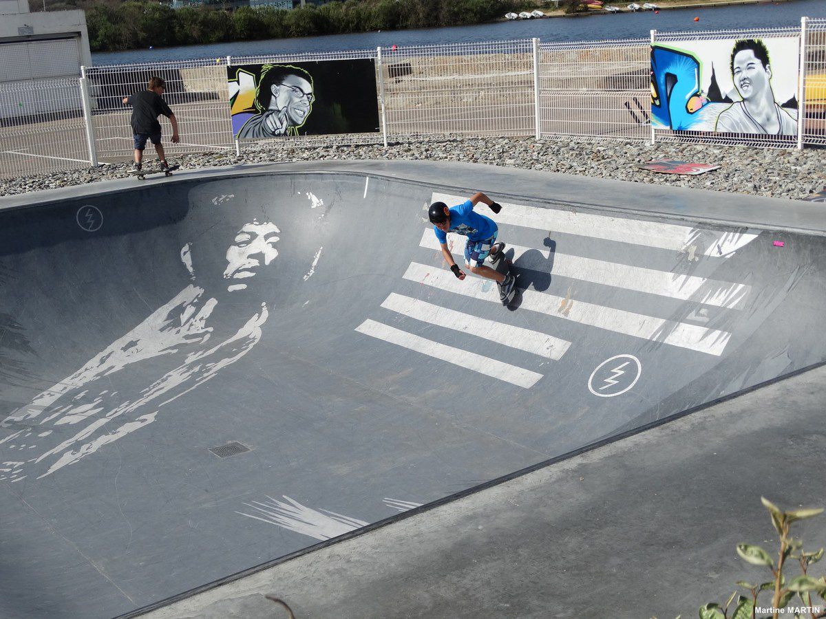 Plage de Tanchet Bowl Les Sables d' Olonne Skate Spot 4/5