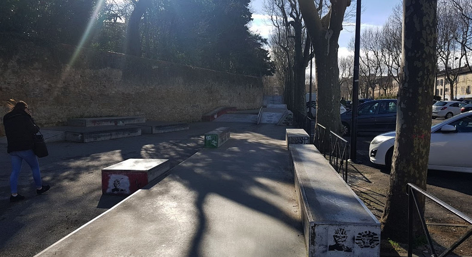 Varsovie Spot Street Carcassonne Skate Spot 3/5