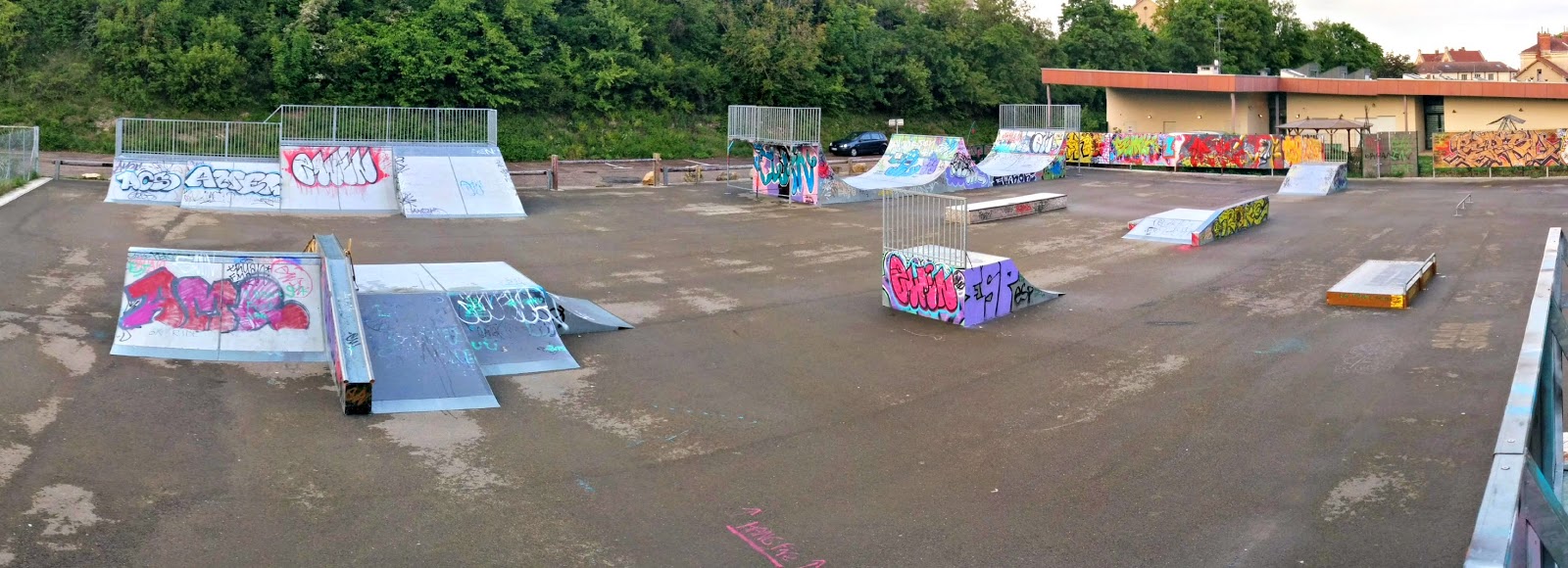 St Amâtre Skatepark Auxerre Skate Spot 2/5