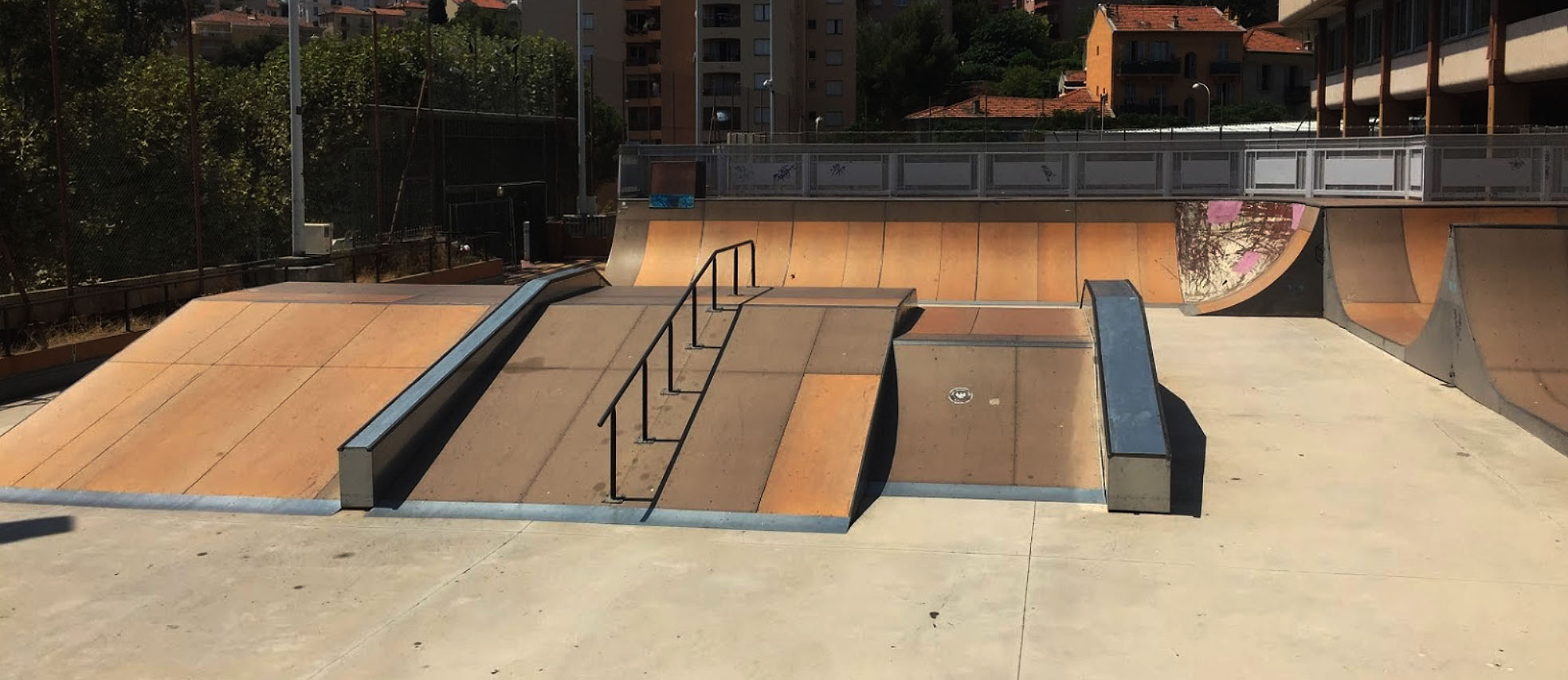 Jean Bouin Skatepark Nice Skate Spot 3/5