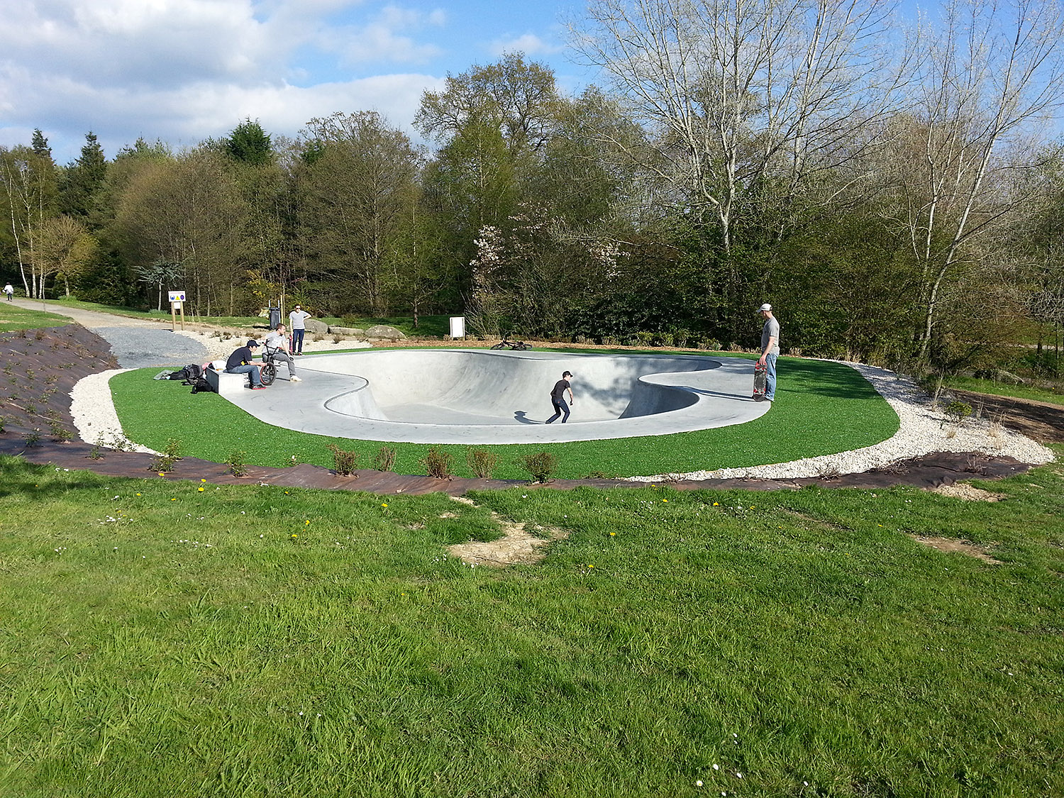 Beny Bocage Bowl Souleuvre en Bocage Skate Spot 4/5