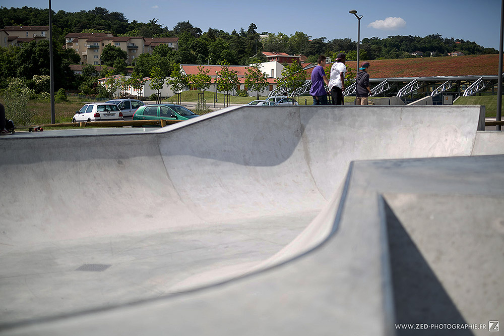 L' Équinoxe Skatepark Saint Genis Laval Skate Spot 4/5