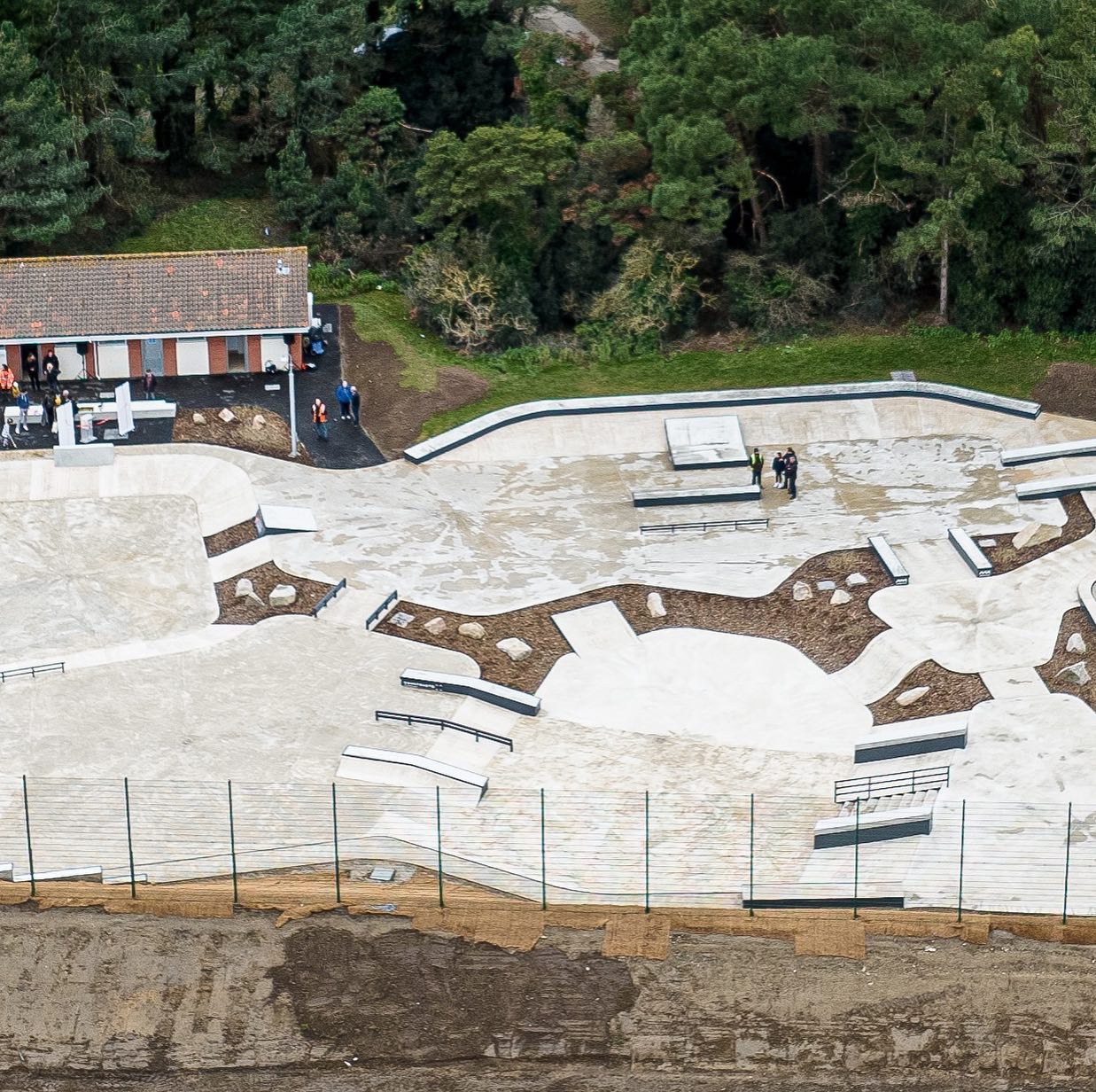 Les Quennevais Skatepark Jersey Skate Spot 5/5