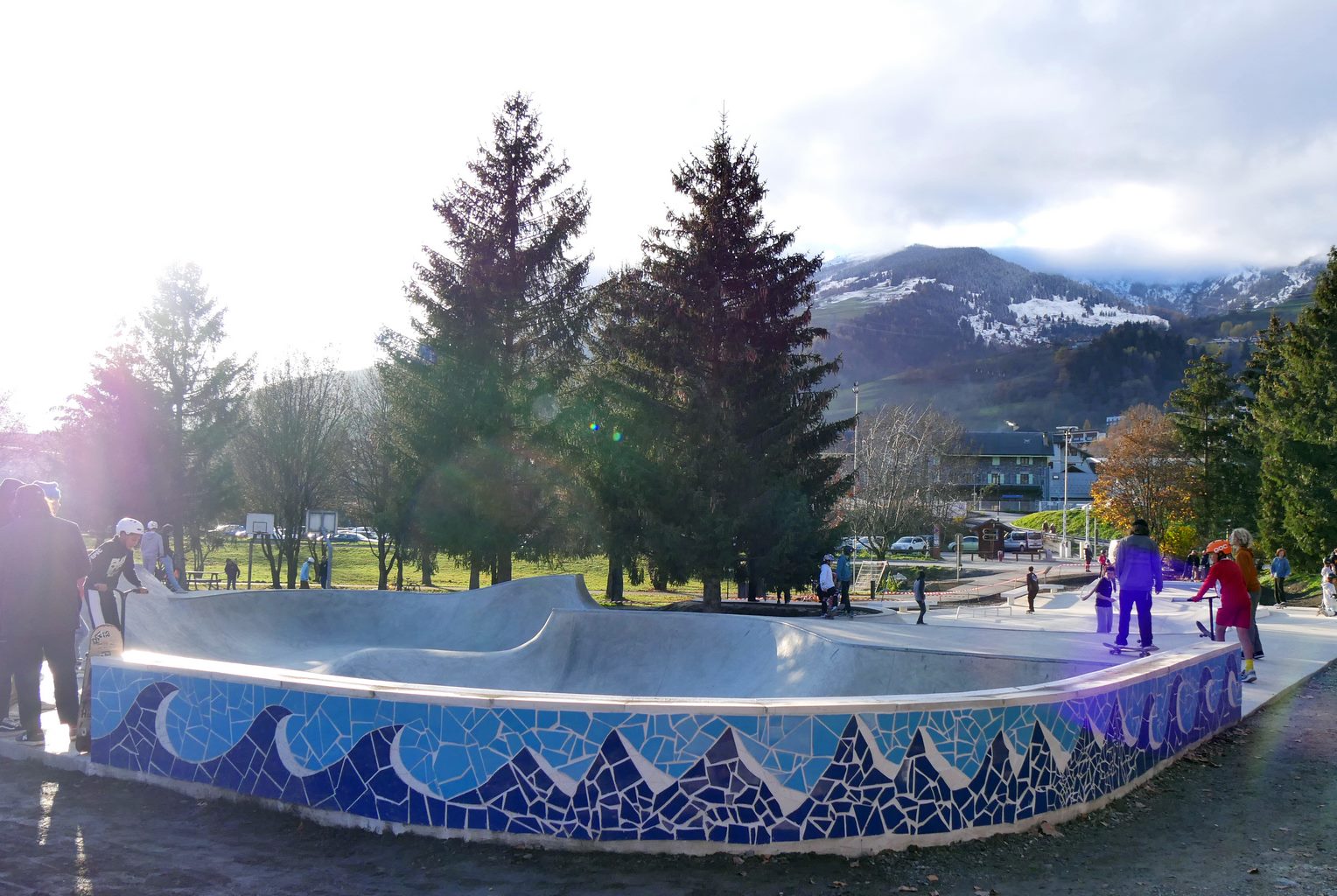 La Gare Skatepark Bourg Saint Maurice Skate Spot 4/5
