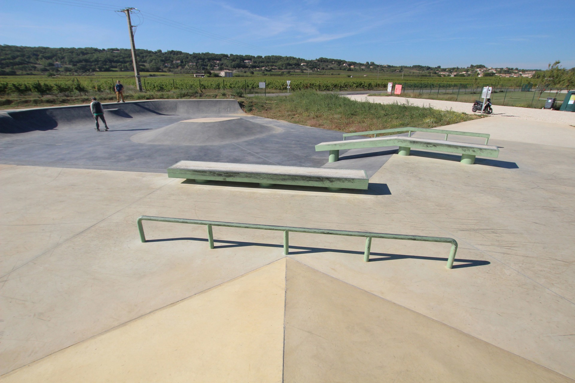 Complexe Sportif Skatepark Saint Marcel d' Ardèche Skate Spot 3/5