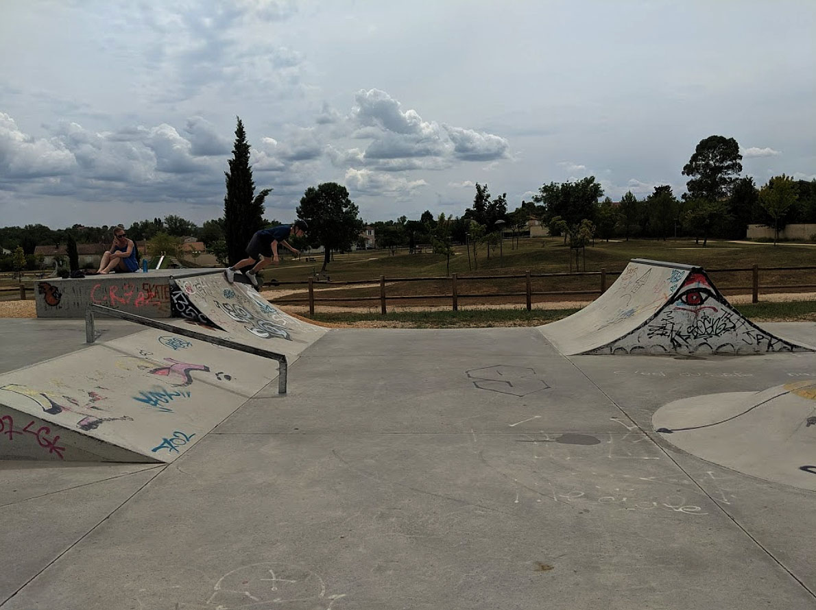 École de musique Skatepark Rousson Skate Spot 3/5