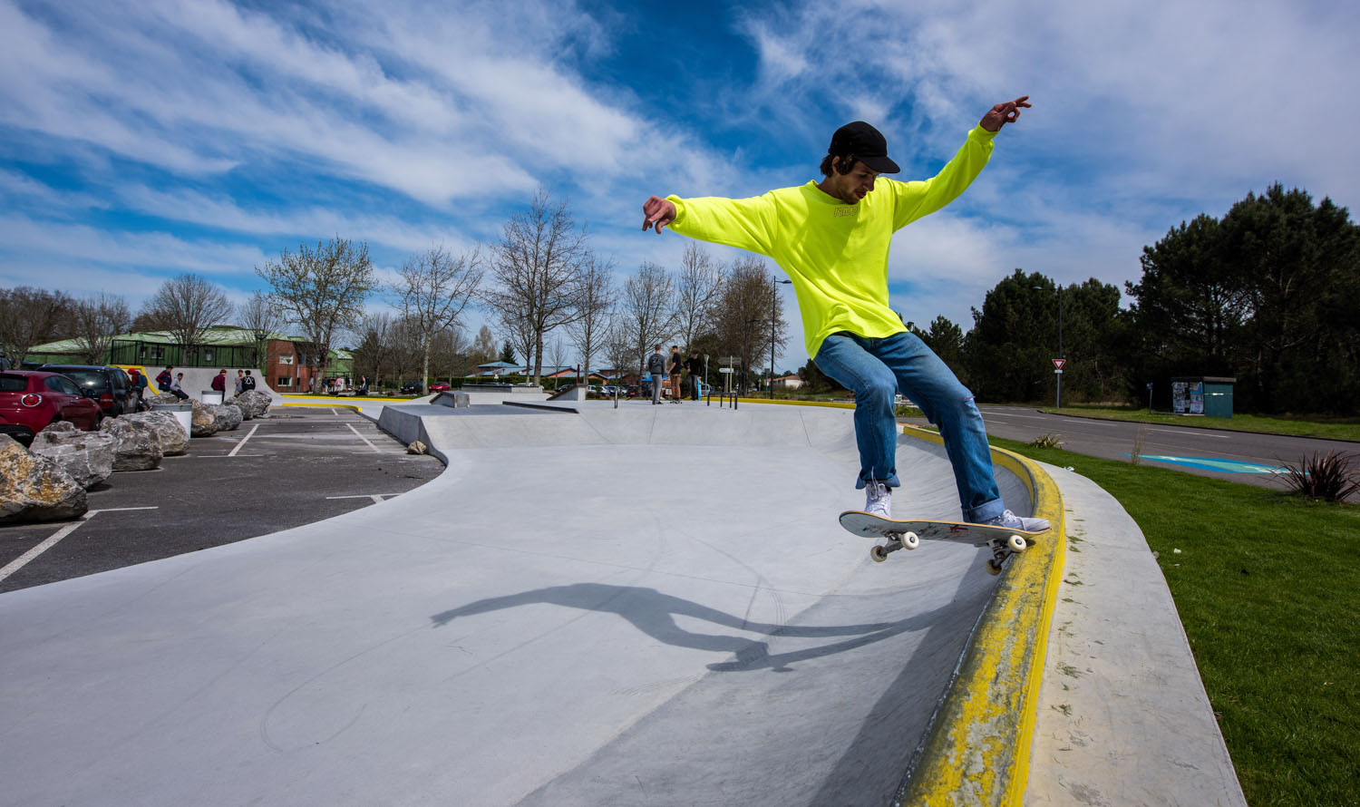 La Romaine Spot Street Saint Vincent de Tyrosse Skate Spot 3/5
