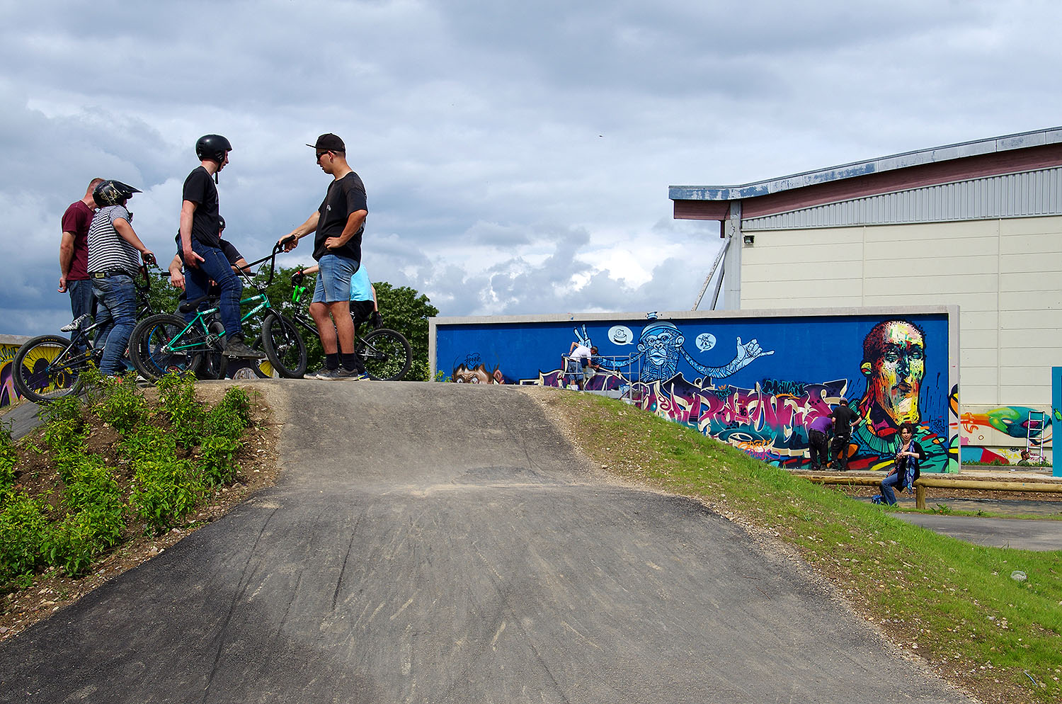 Pont dit Pumptrack Toul Skate Spot 2/5