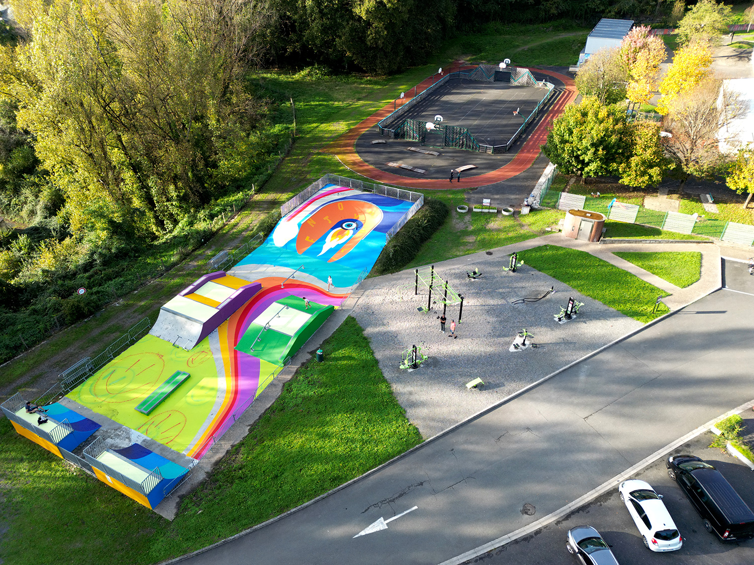 Le Sailhenc Skatepark Decazeville Skate Spot 3/5