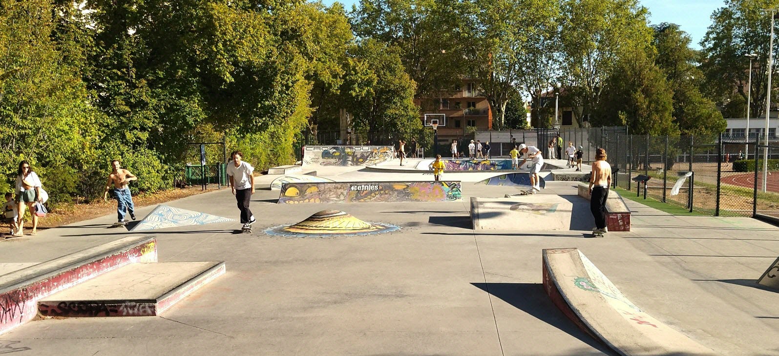 Croix Rousse Skatepark Lyon Skate Spot 4/5