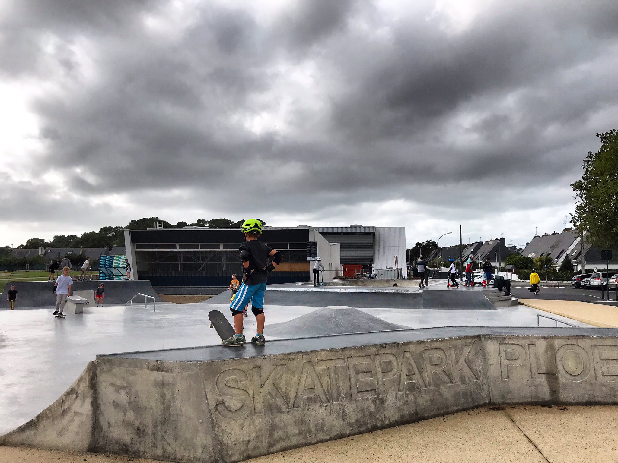 Plaine Oxygène Skatepark Ploemeur Skate Spot 3/5