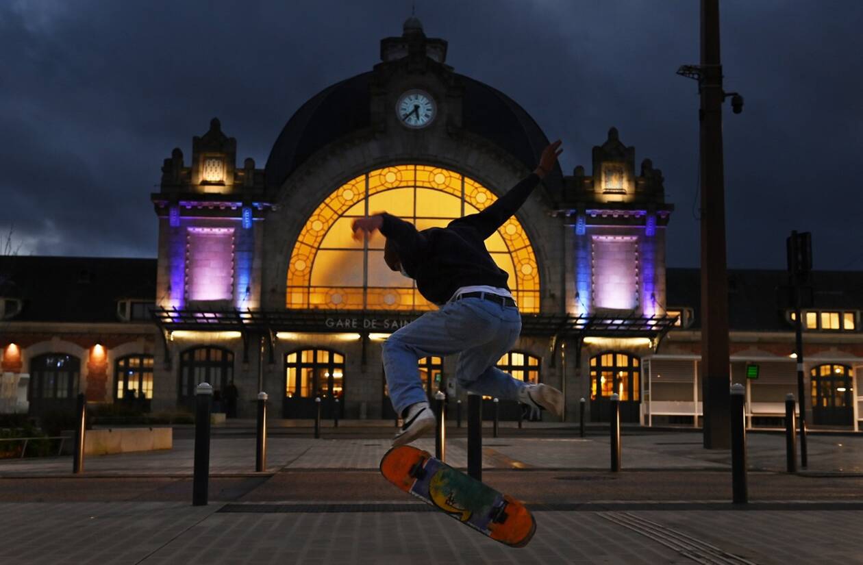 Gare Spot Street Saint Brieuc Skate Spot 3/5