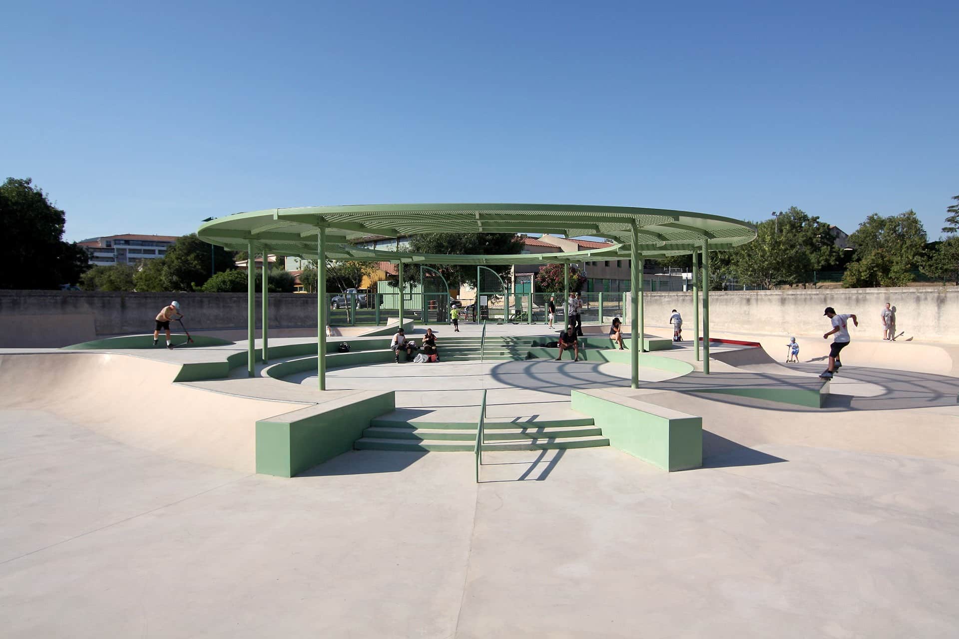 La Station Skatepark Plan-de-Cuques Skate Spot 4/5