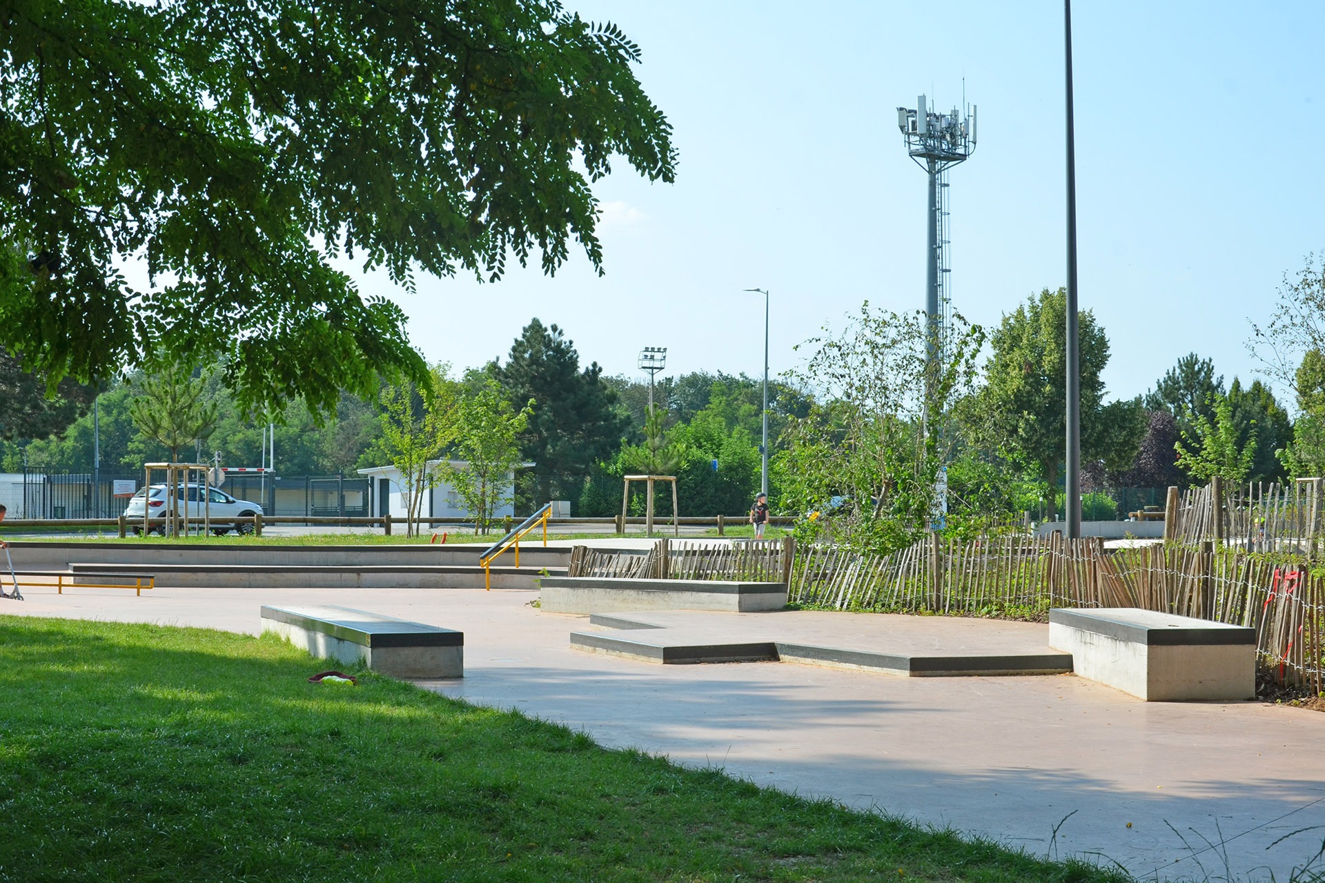 Parc Zimmer Skatepark Lingolsheim Skate Spot 4/5