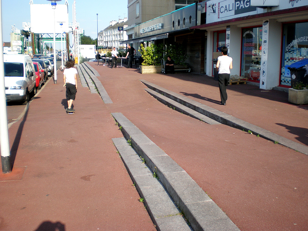 Le Skipper Spot Street Saint Nazaire Skate Spot 4/5