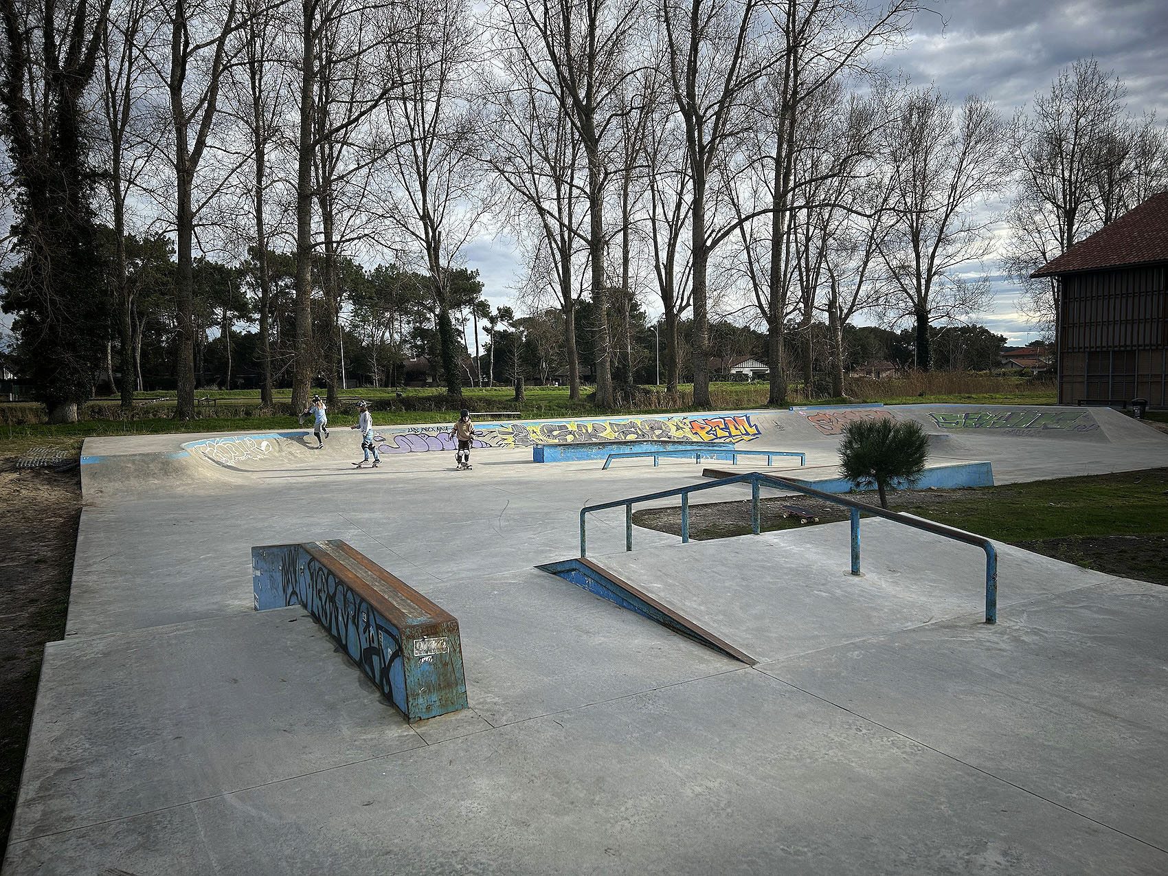 Plaine des Sports Skatepark Vieux Boucau les Bains Skate Spot 4/5