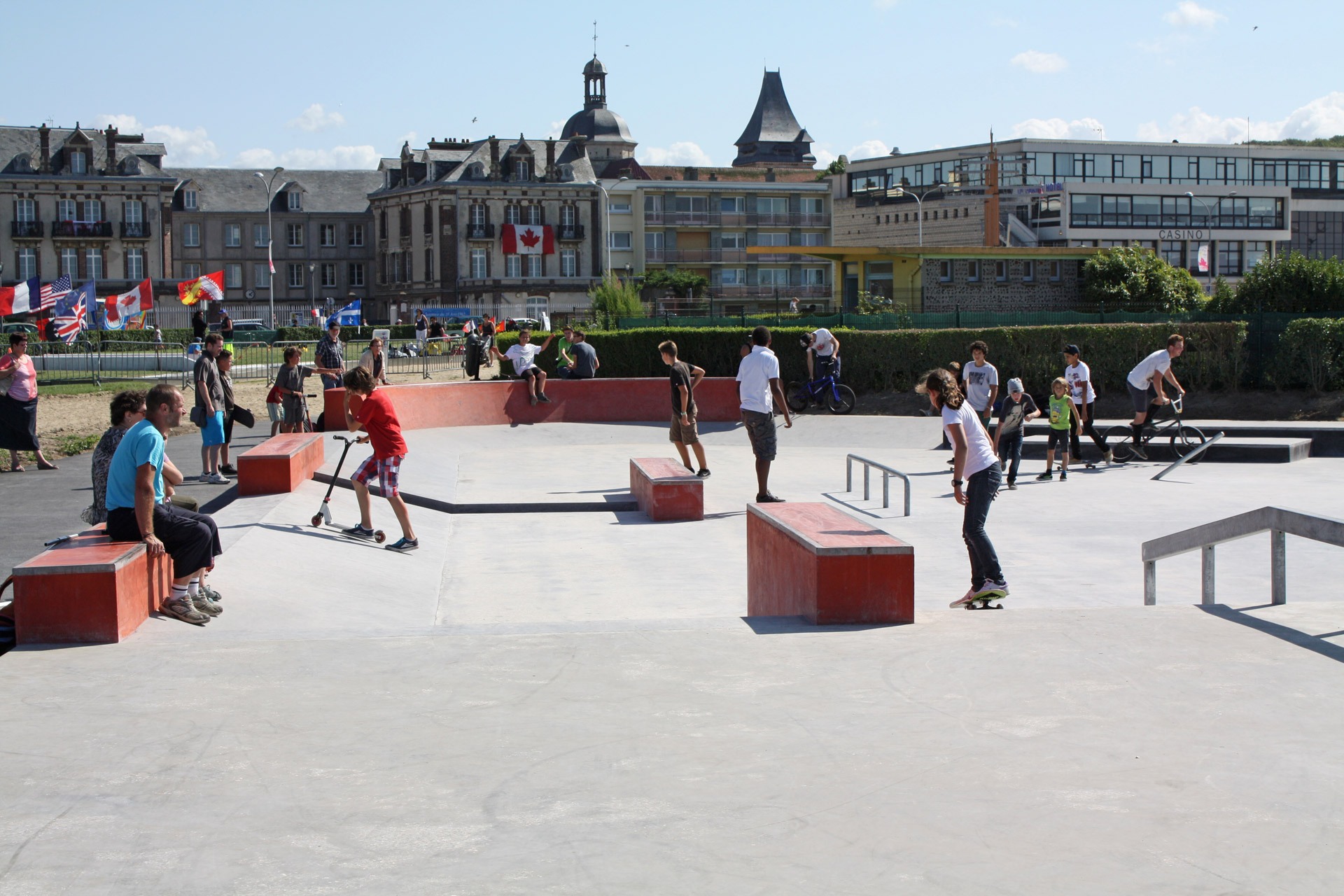 La Plage Skatepark Dieppe Skate Spot 4/5