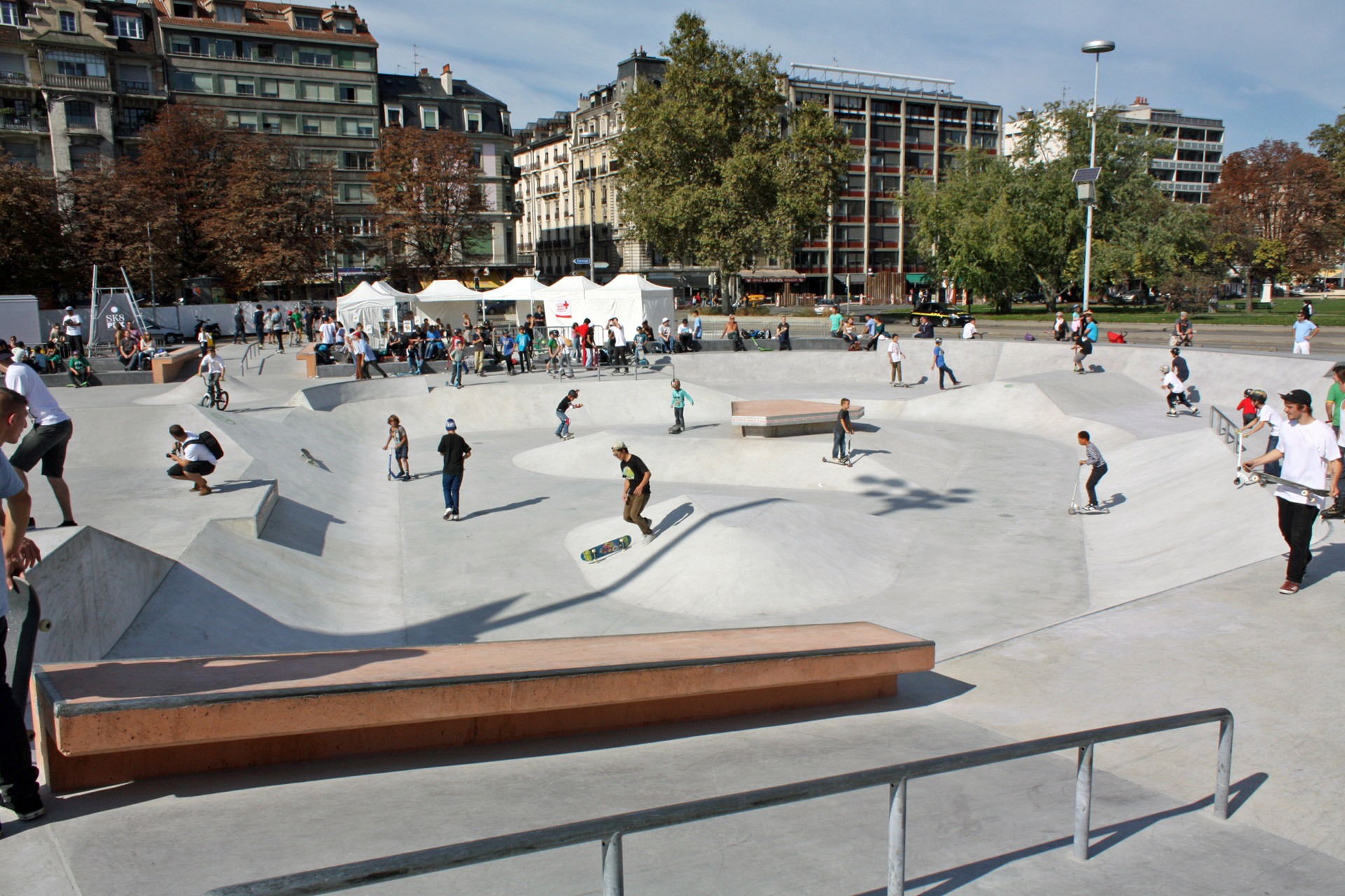 Plainpalais Skatepark Genève Skate Spot 5/5