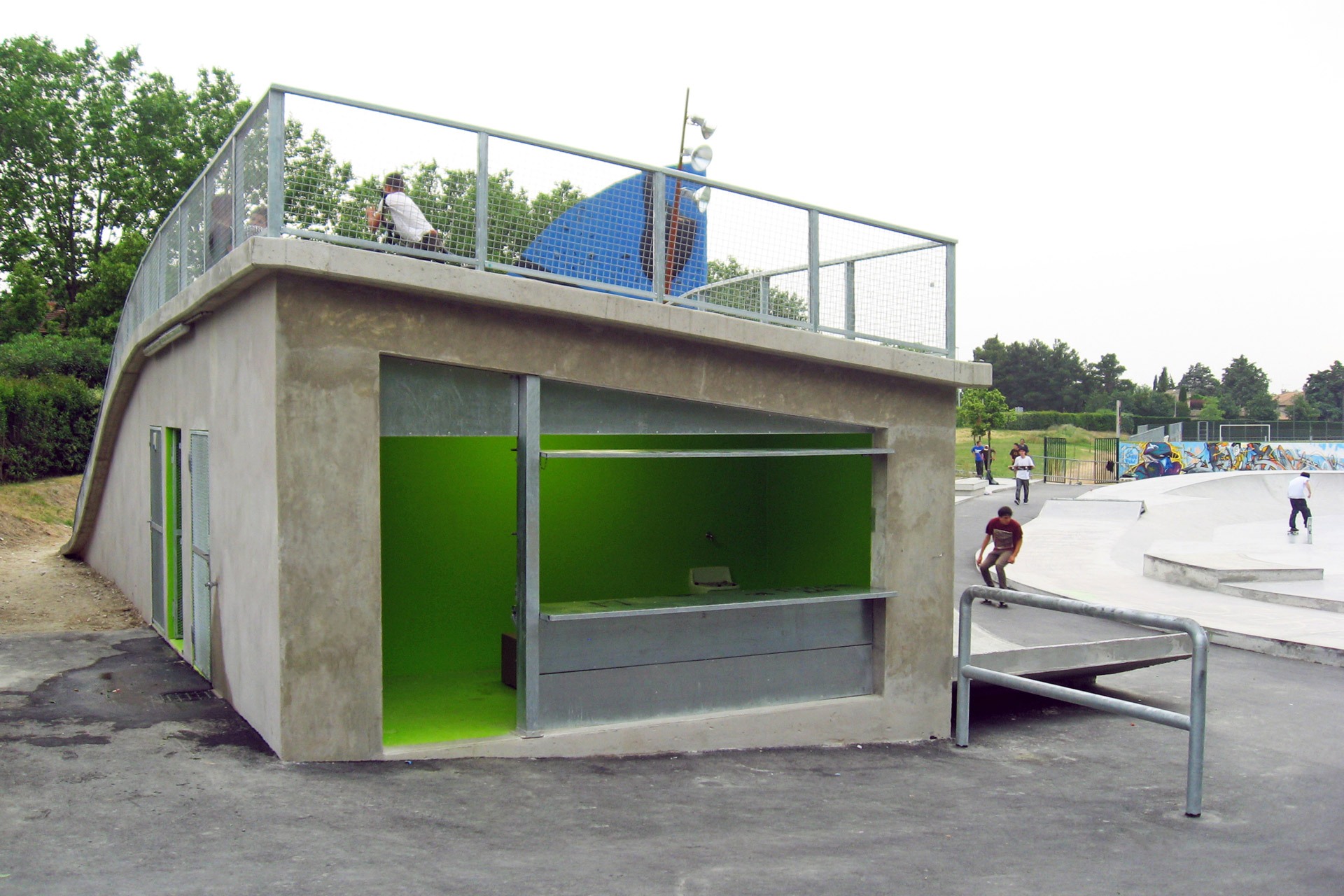 Crau Pôle Skatepark Saint Rémy de Provence Skate Spot 4/5