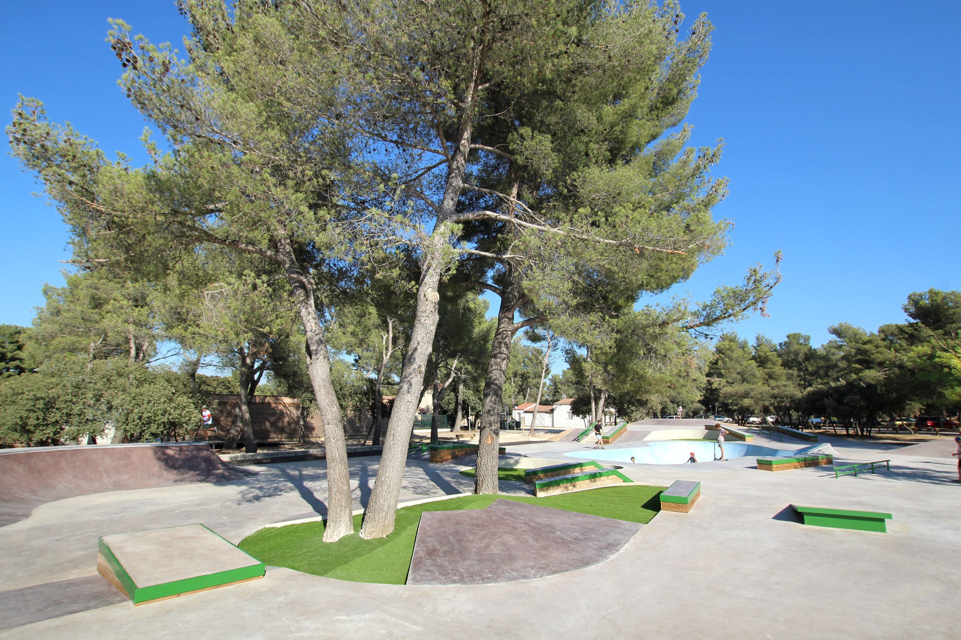 Complexe Sportif Martin Skatepark Cabriès Skate Spot 4/5