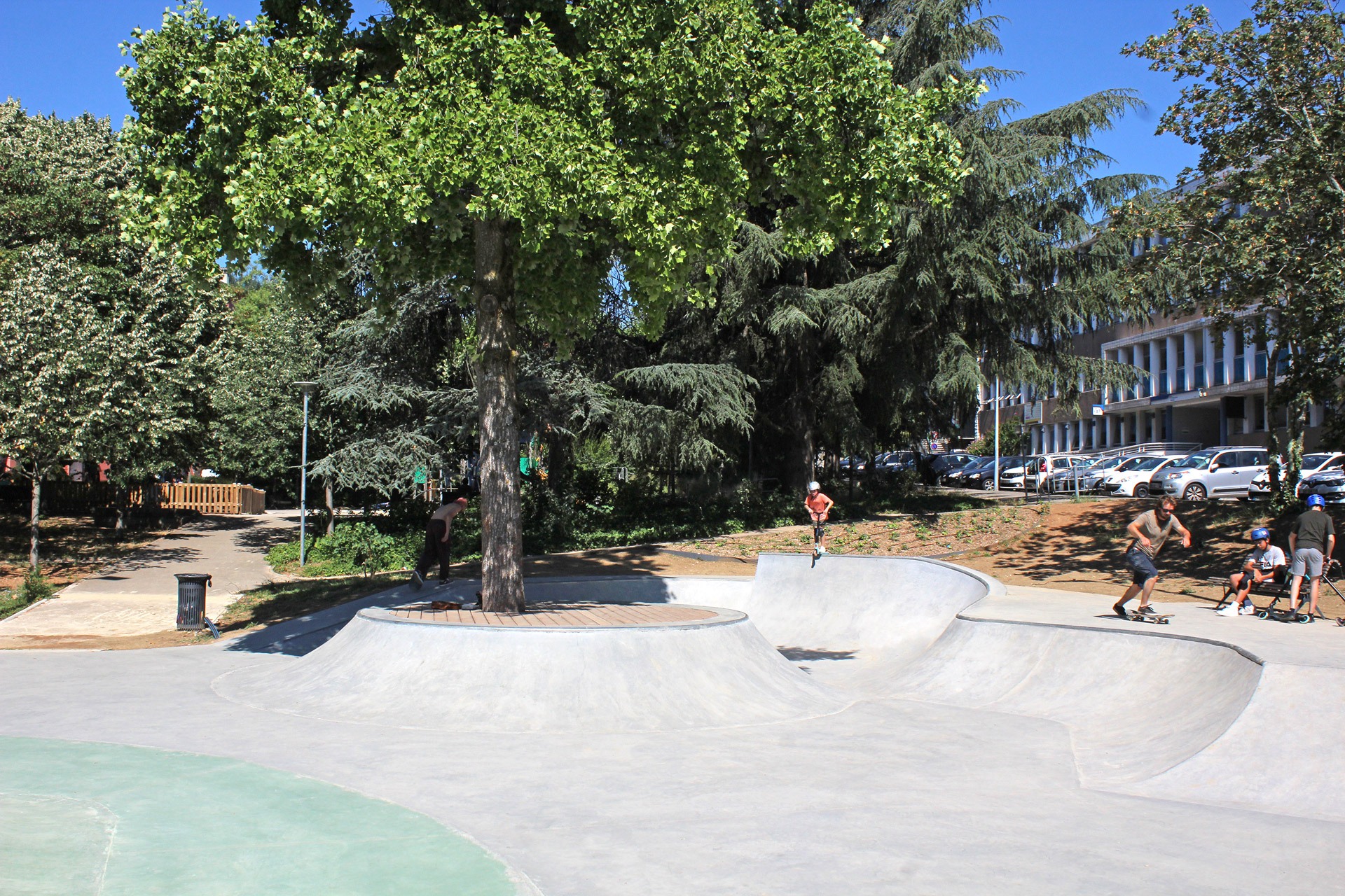 Europe Unie Skatepark Privas Skate Spot 4/5
