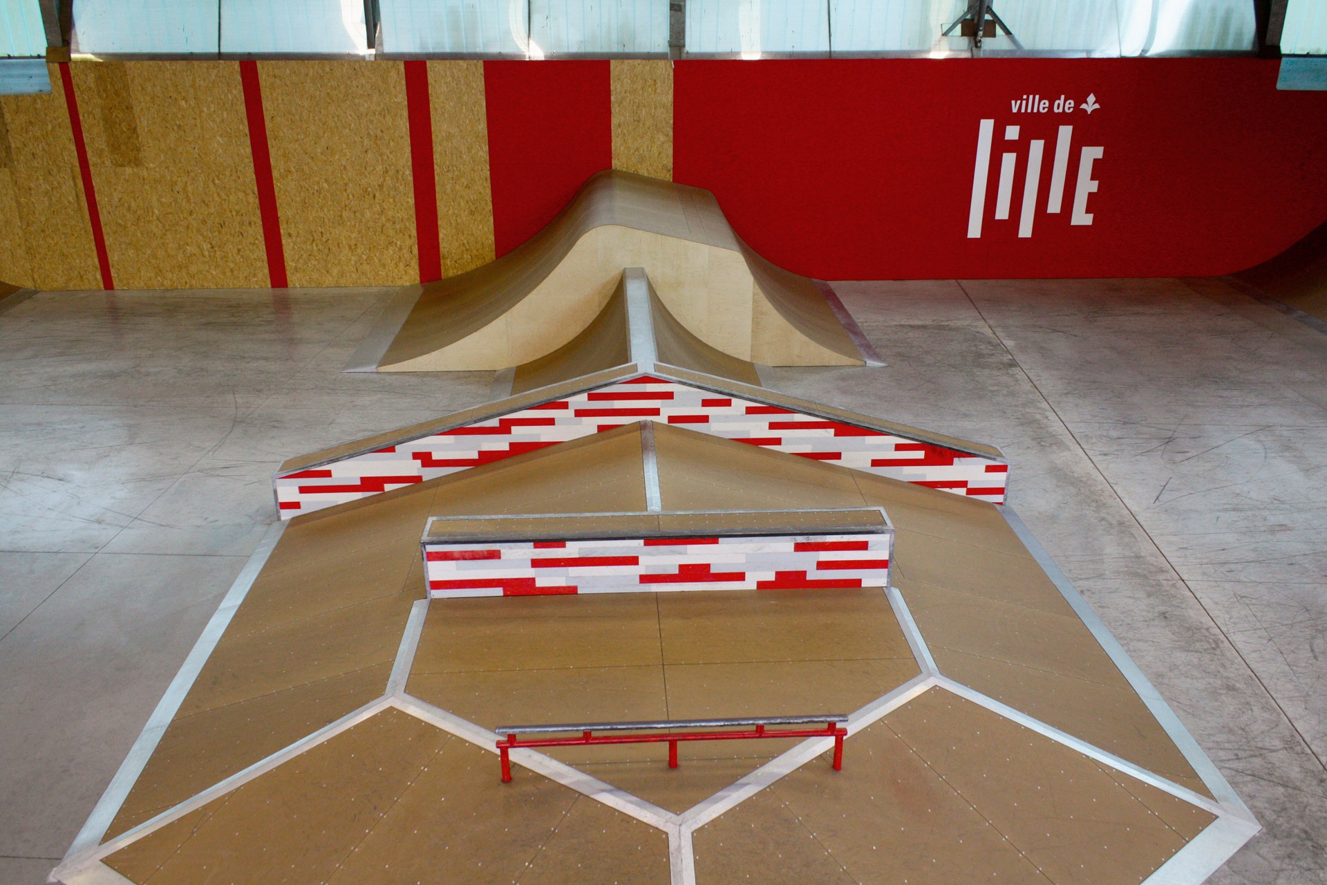 Halle de Glisse Indoor Lille Skate Spot 5/5