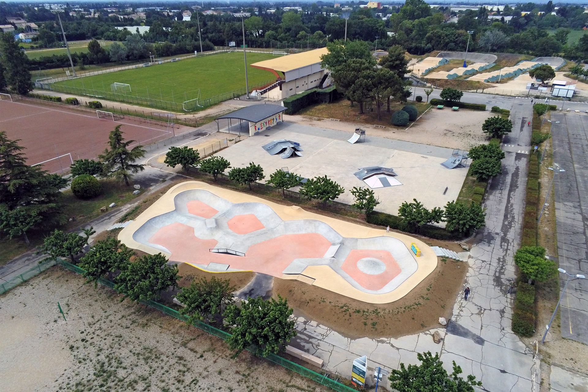 Pierre de Coubertin Bowl Carpentras Skate Spot 4/5